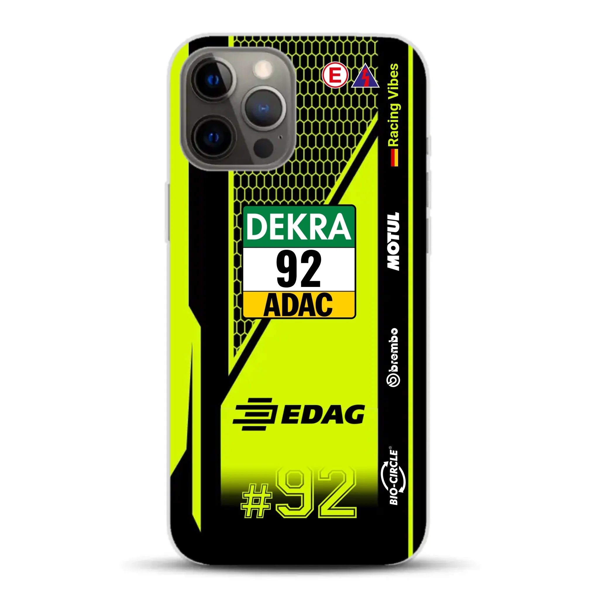 Huracán GT3 EVO2 #92 DTM Champion 2024 Livery - Individuelle Handyhülle für iPhone