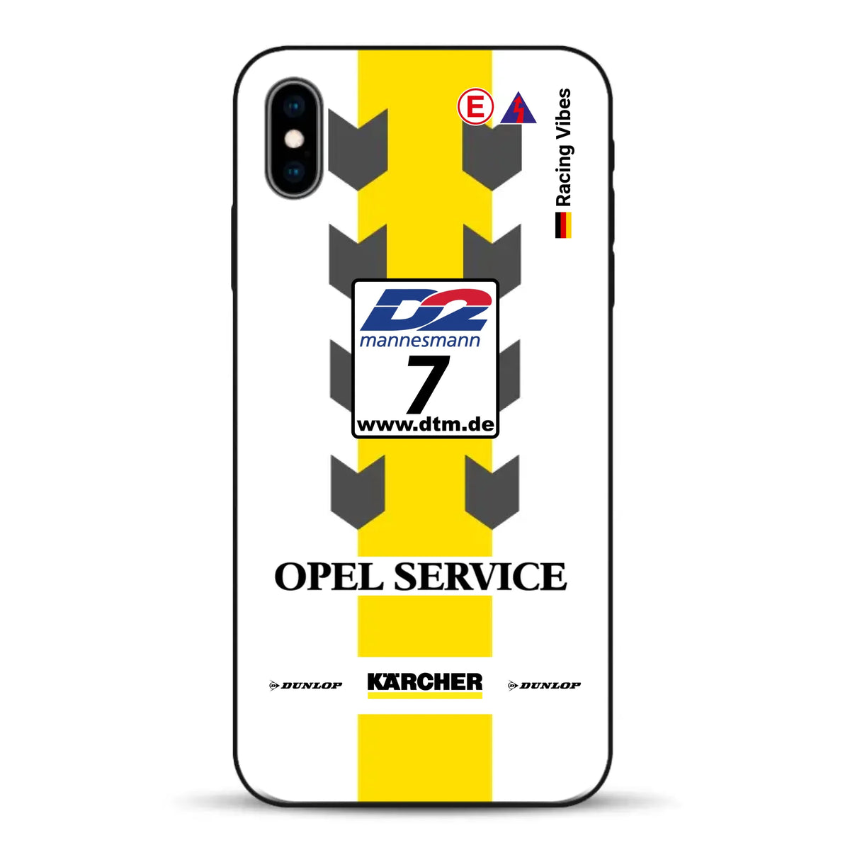 Astra V8 Coupé DTM #7 Team Phoenix 2000 Livery - Personnalisé coque pour iPhone