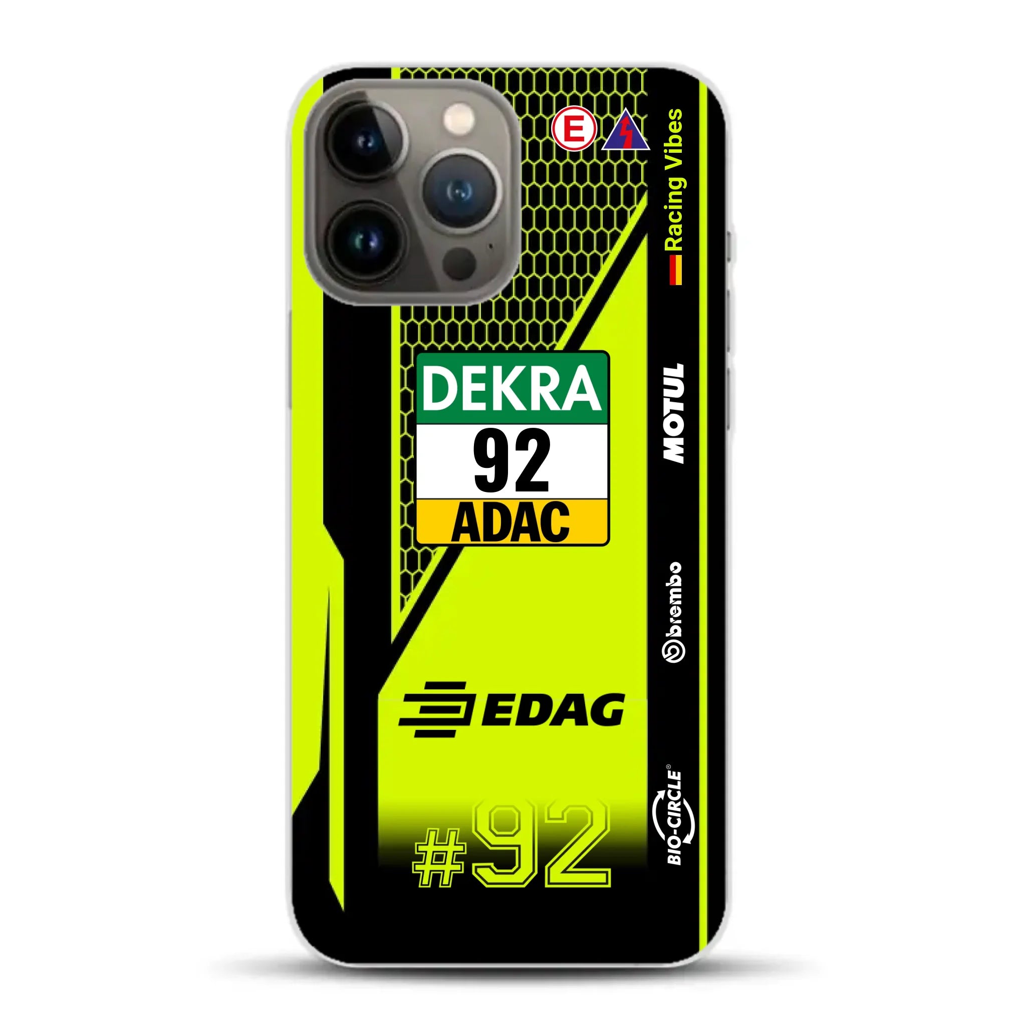 Huracán GT3 EVO2 #92 DTM Champion 2024 Livery - Individuelle Handyhülle für iPhone