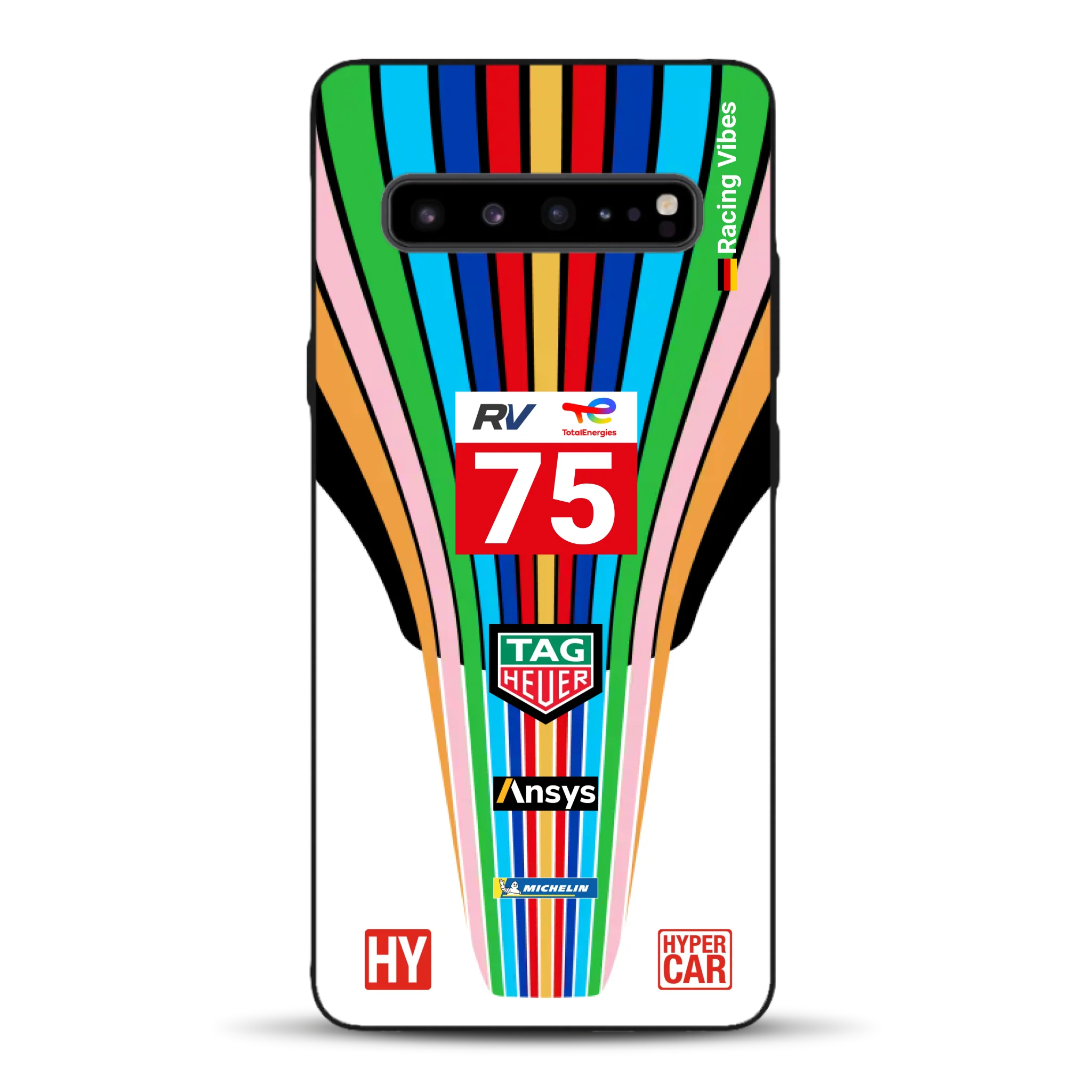 Porsche 963 #75 2023 Livery - Custodia per cellulare personalizzata per Samsung