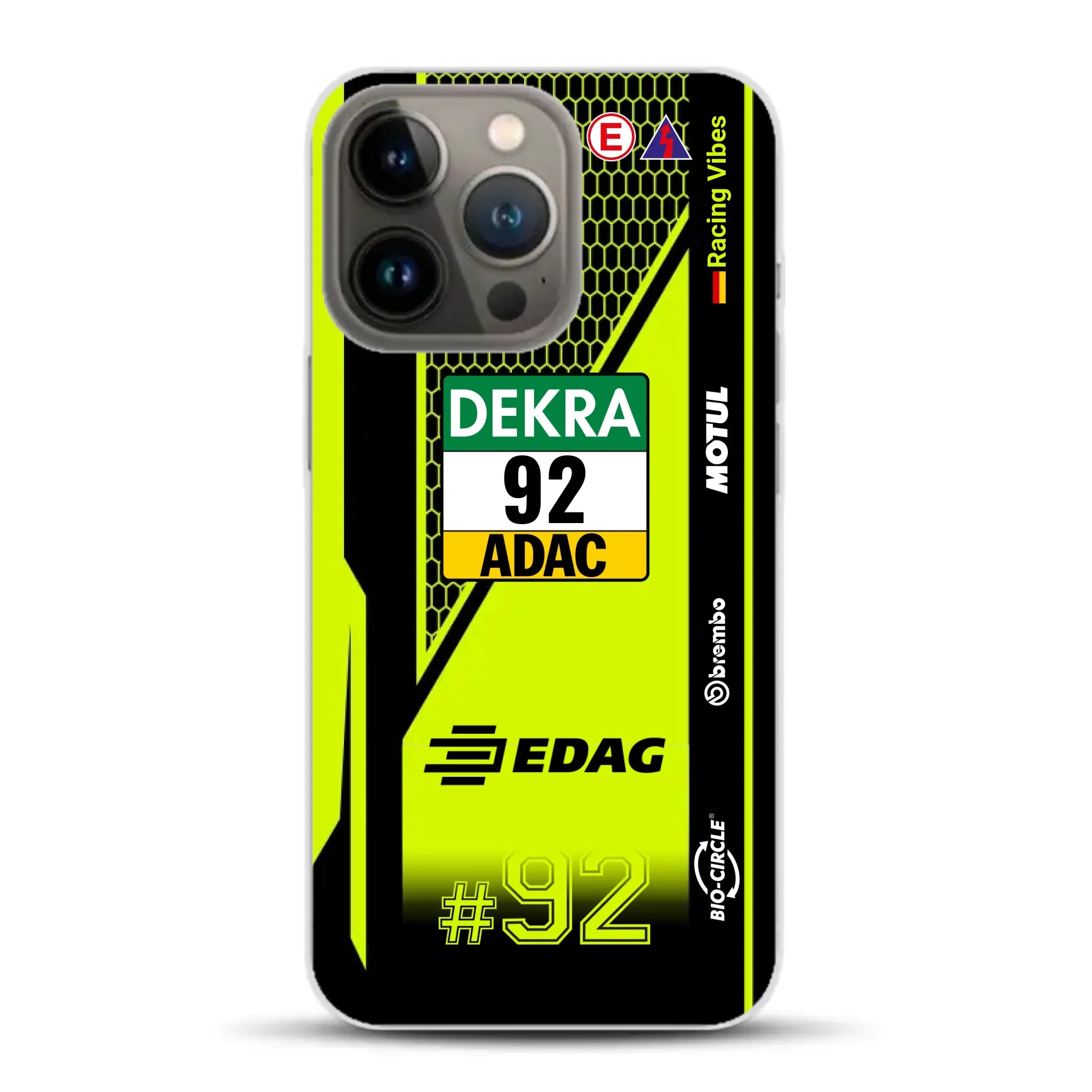 Huracán GT3 EVO2 #92 DTM Champion 2024 Livery - Individuelle Handyhülle für iPhone