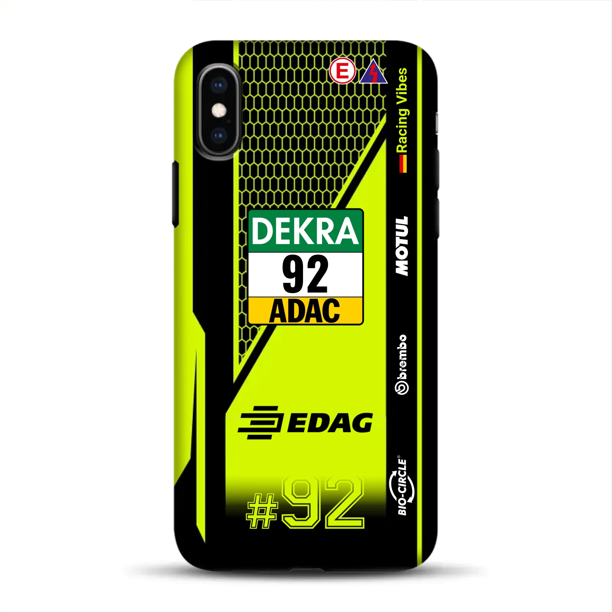 Huracán GT3 EVO2 #92 DTM Champion 2024 Livery - Individuelle Premium Hülle für iPhone