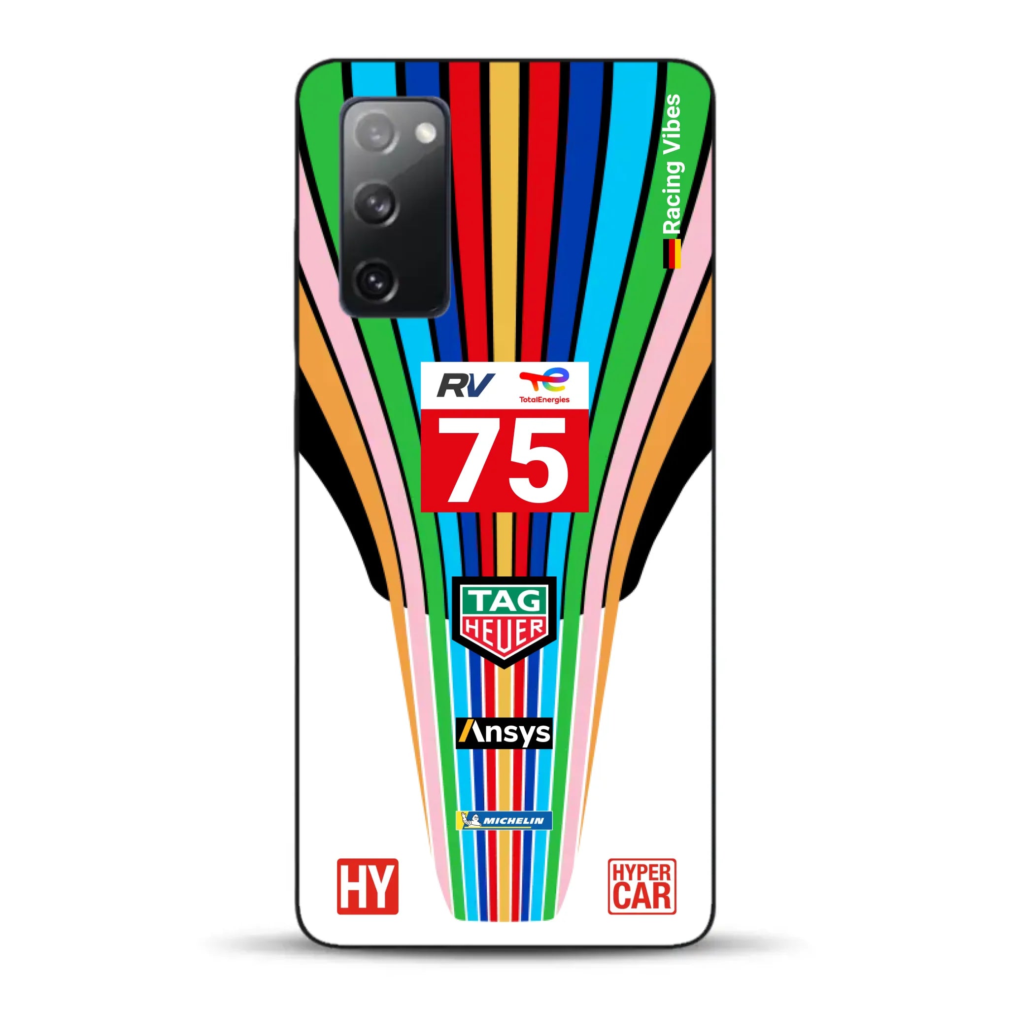 Porsche 963 #75 2023 Livery - Custodia per cellulare personalizzata per Samsung