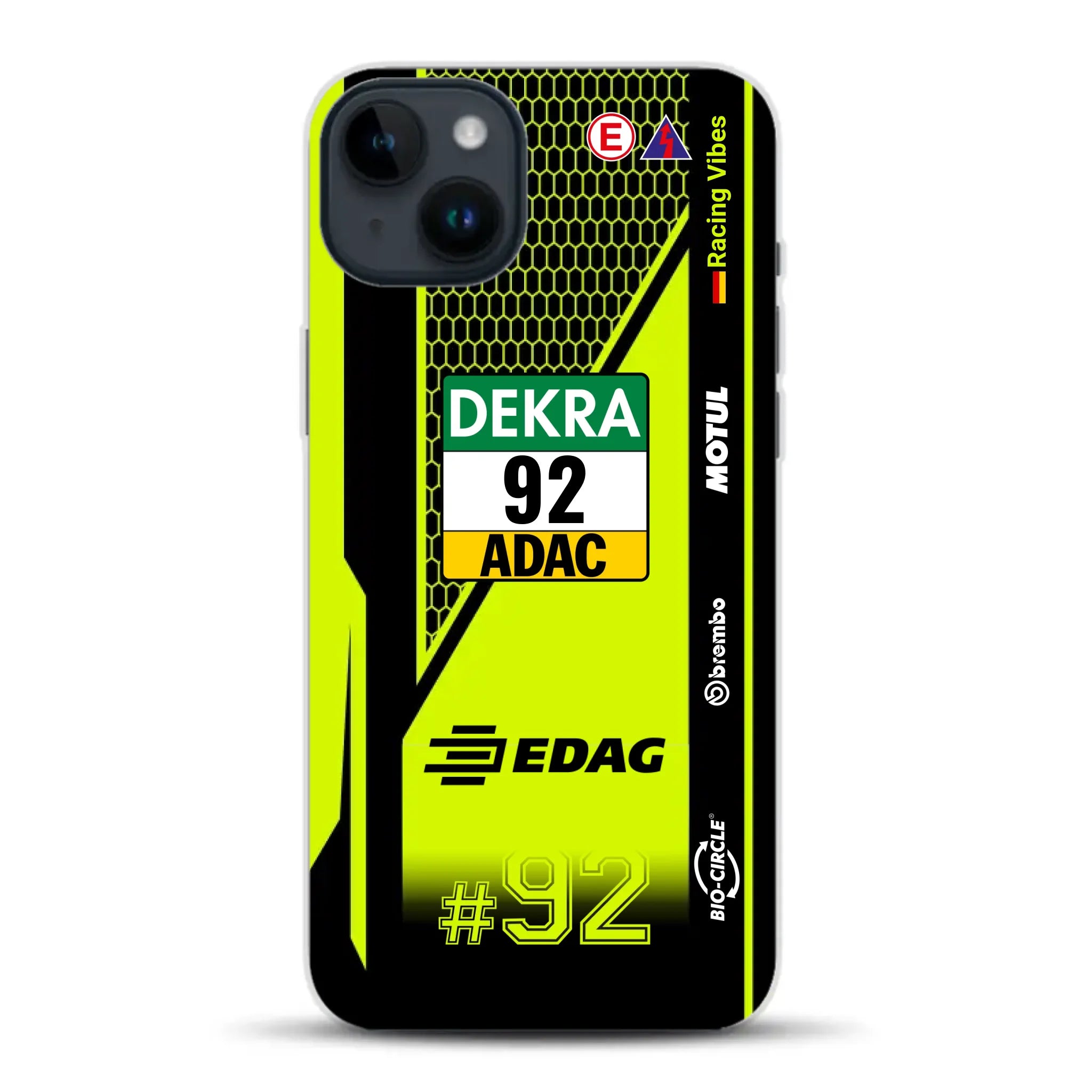 Huracán GT3 EVO2 #92 DTM Champion 2024 Livery - Individuelle Handyhülle für iPhone