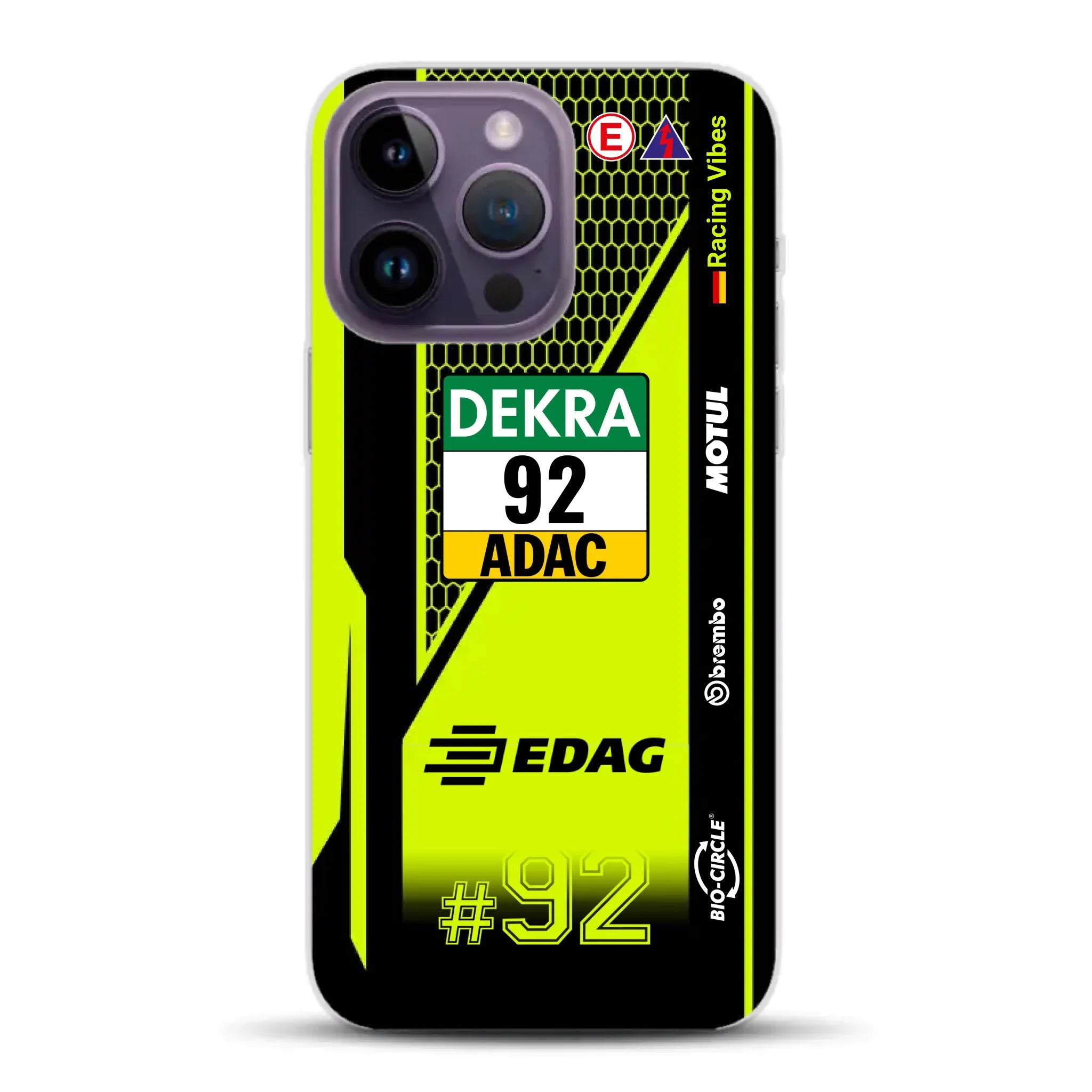 Huracán GT3 EVO2 #92 DTM Champion 2024 Livery - Individuelle Handyhülle für iPhone