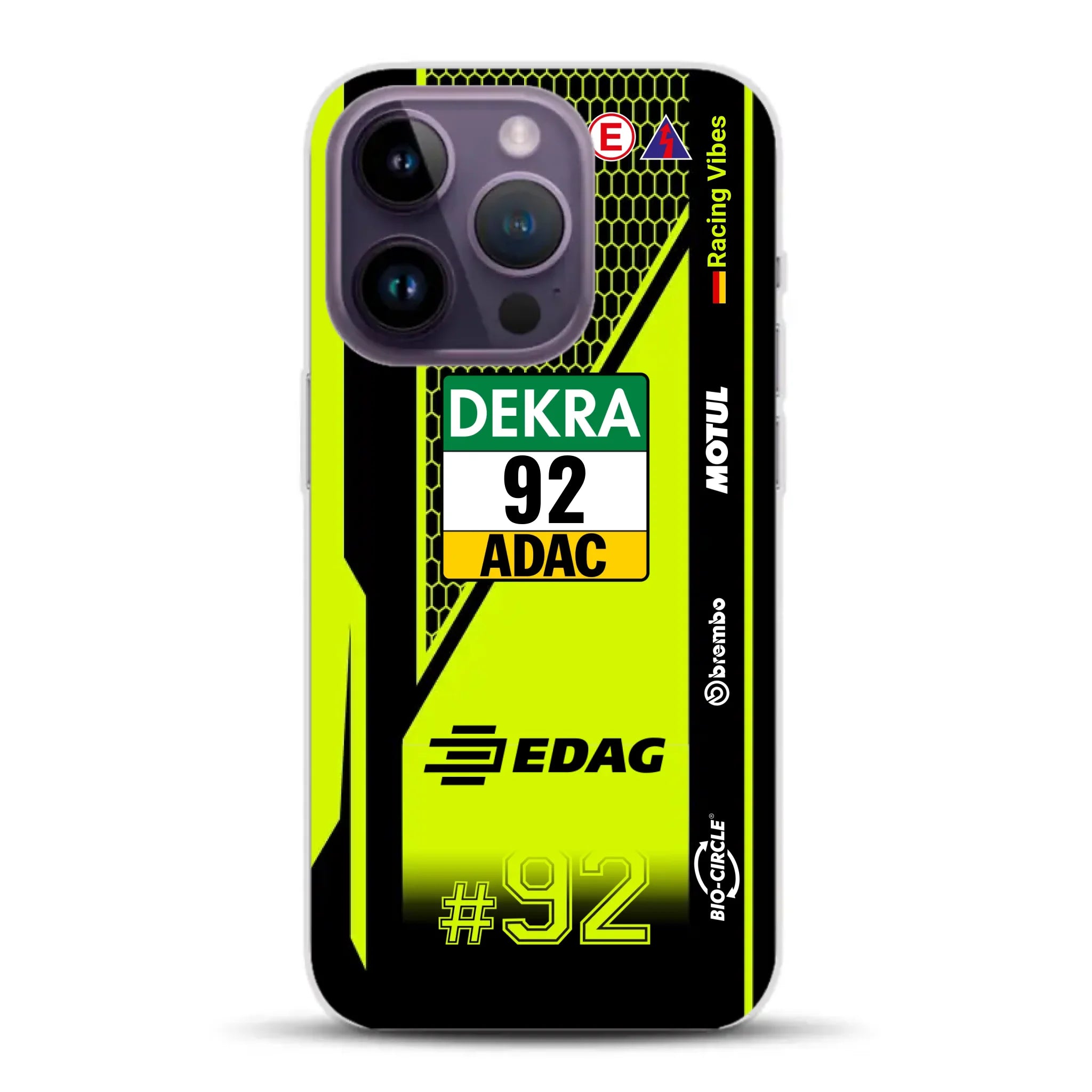 Huracán GT3 EVO2 #92 DTM Champion 2024 Livery - Individuelle Handyhülle für iPhone