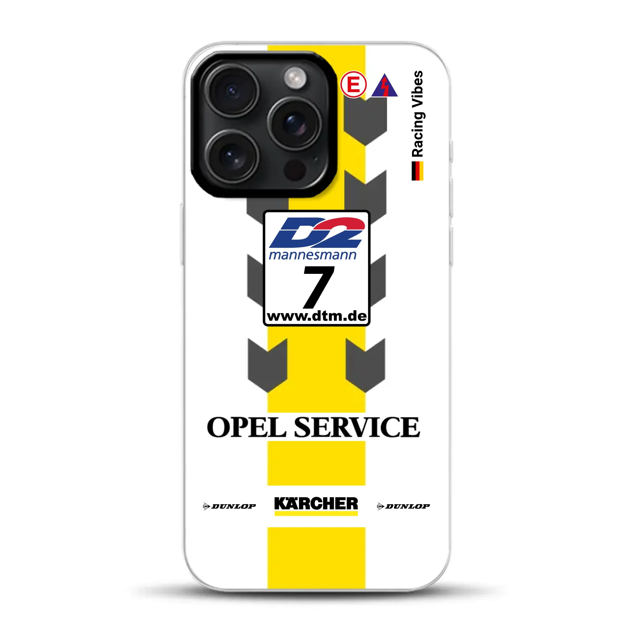 Astra V8 Coupé DTM #7 Team Phoenix 2000 Livery - Personnalisé coque pour iPhone