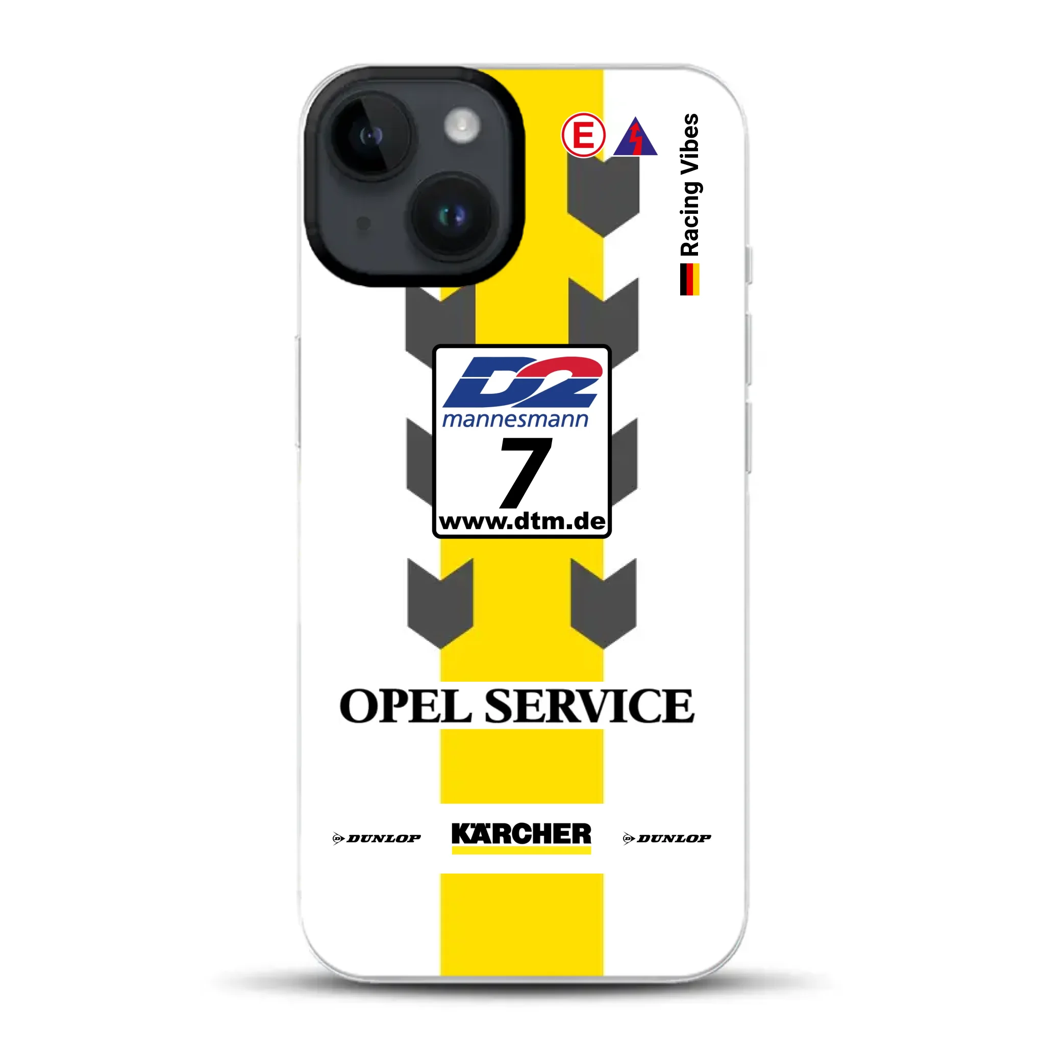 Astra V8 Coupé DTM #7 Team Phoenix 2000 Livery - Personnalisé coque pour iPhone