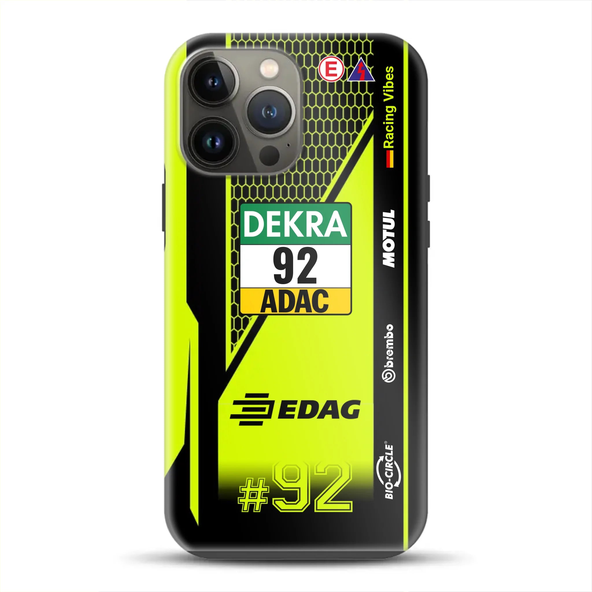 Huracán GT3 EVO2 #92 DTM Champion 2024 Livery – Custodia premium personalizzata per iPhone
