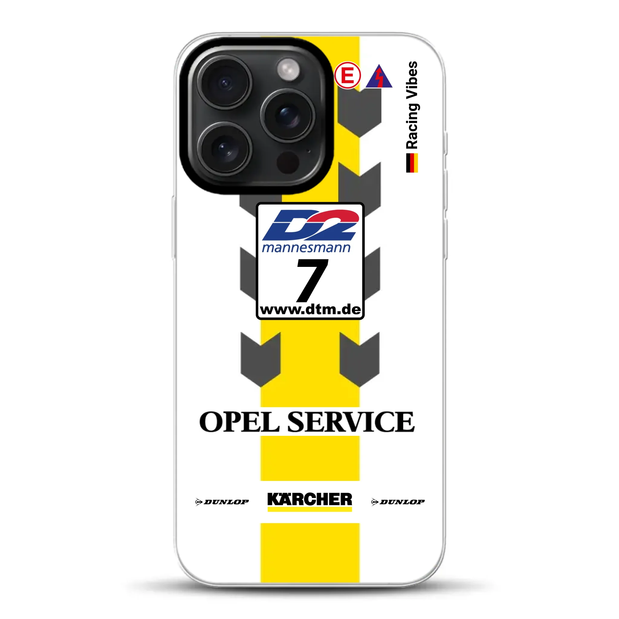 Astra V8 Coupé DTM #7 Team Phoenix 2000 Livery - Personnalisé coque pour iPhone