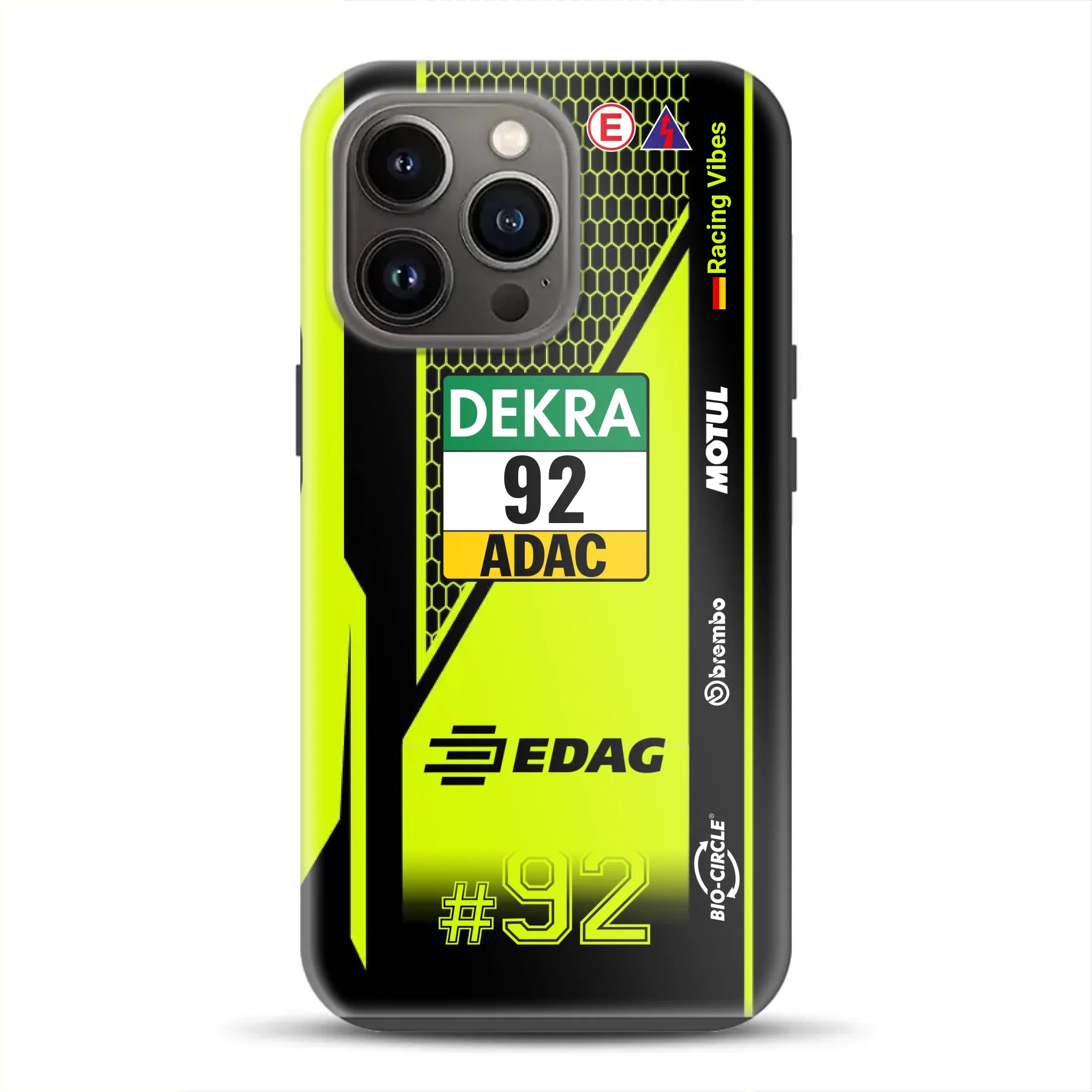 Huracán GT3 EVO2 #92 DTM Champion 2024 Livery – Custodia premium personalizzata per iPhone