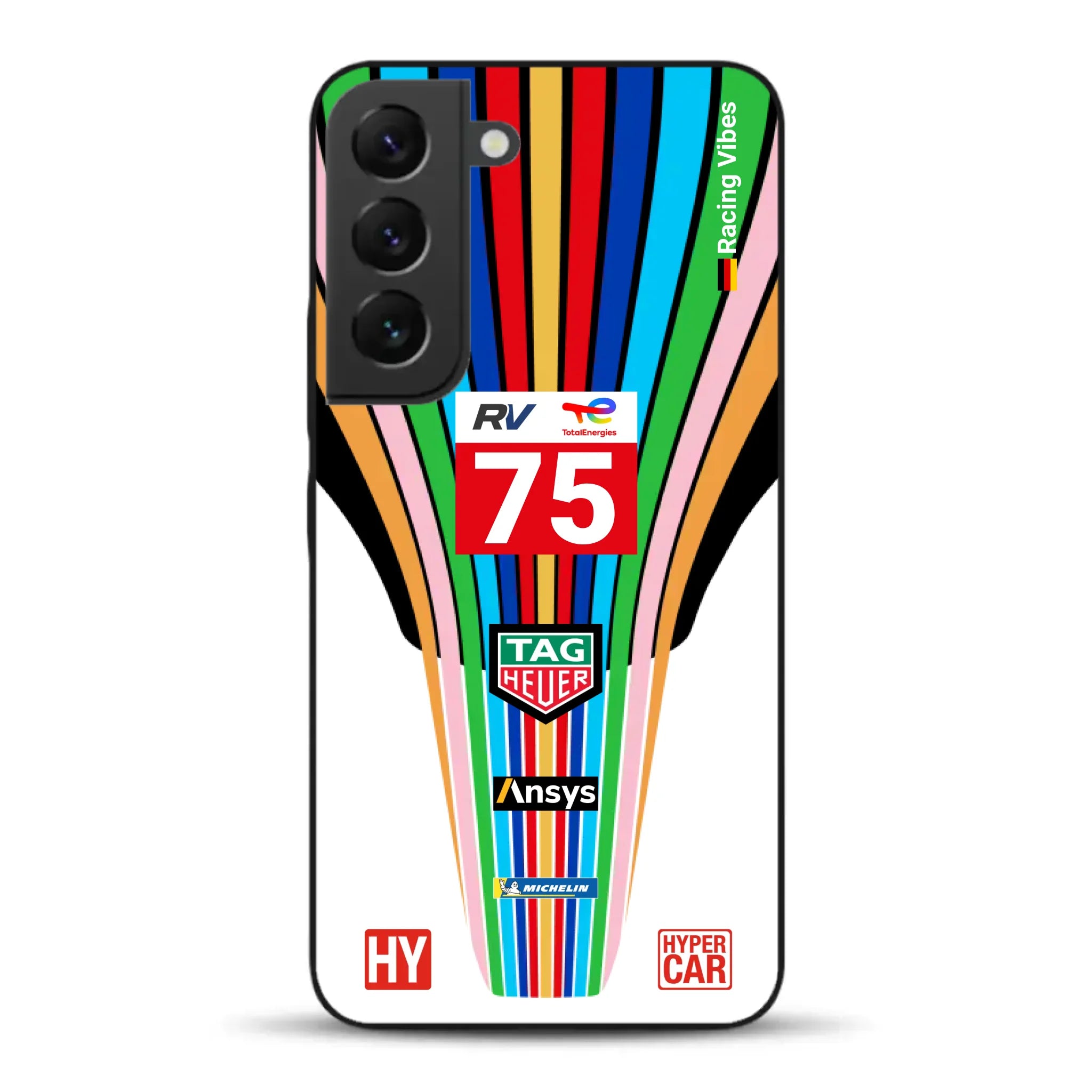 Porsche 963 #75 2023 Livery - Individuelle Handyhülle für Samsung