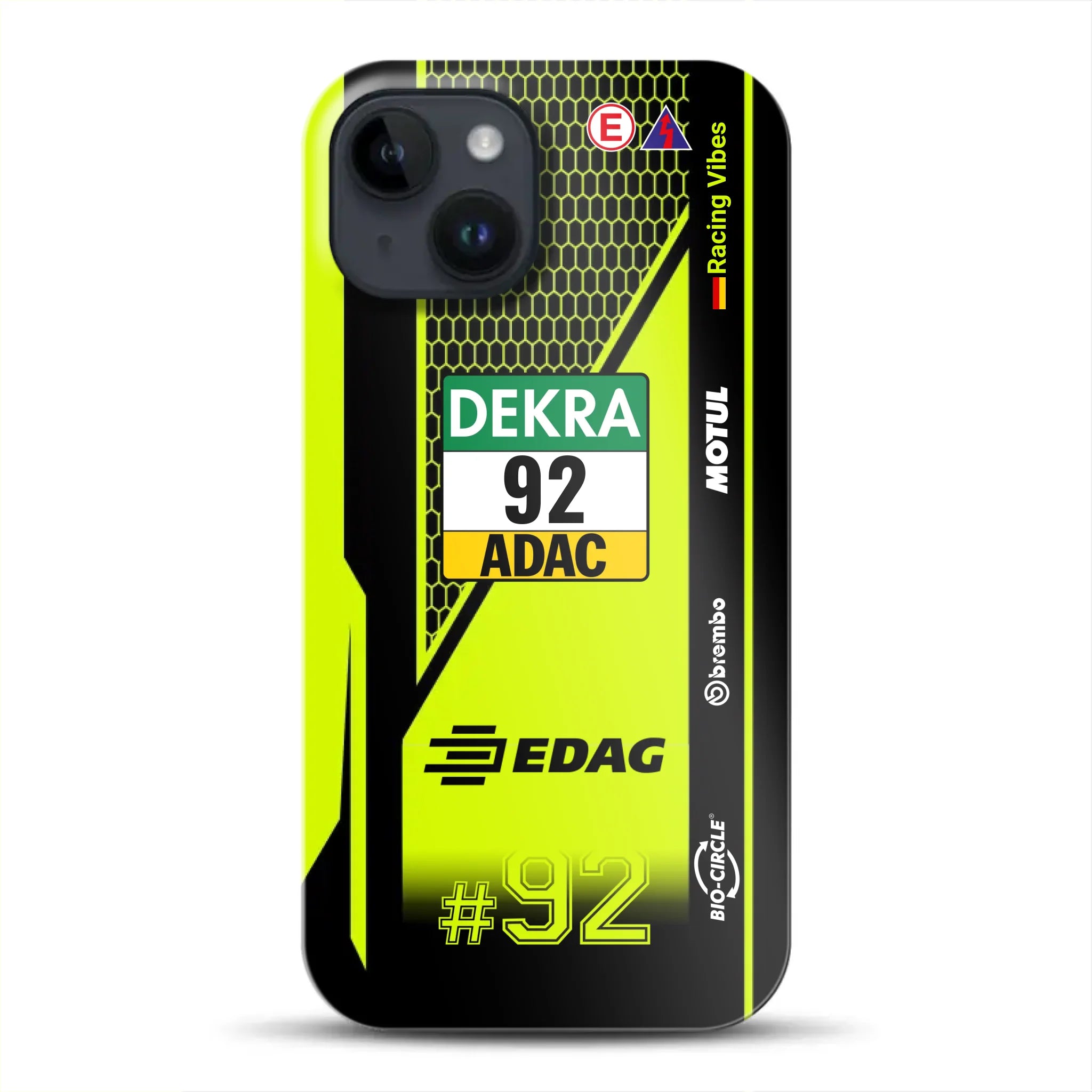 Huracán GT3 EVO2 #92 DTM Champion 2024 Livery – Custodia premium personalizzata per iPhone