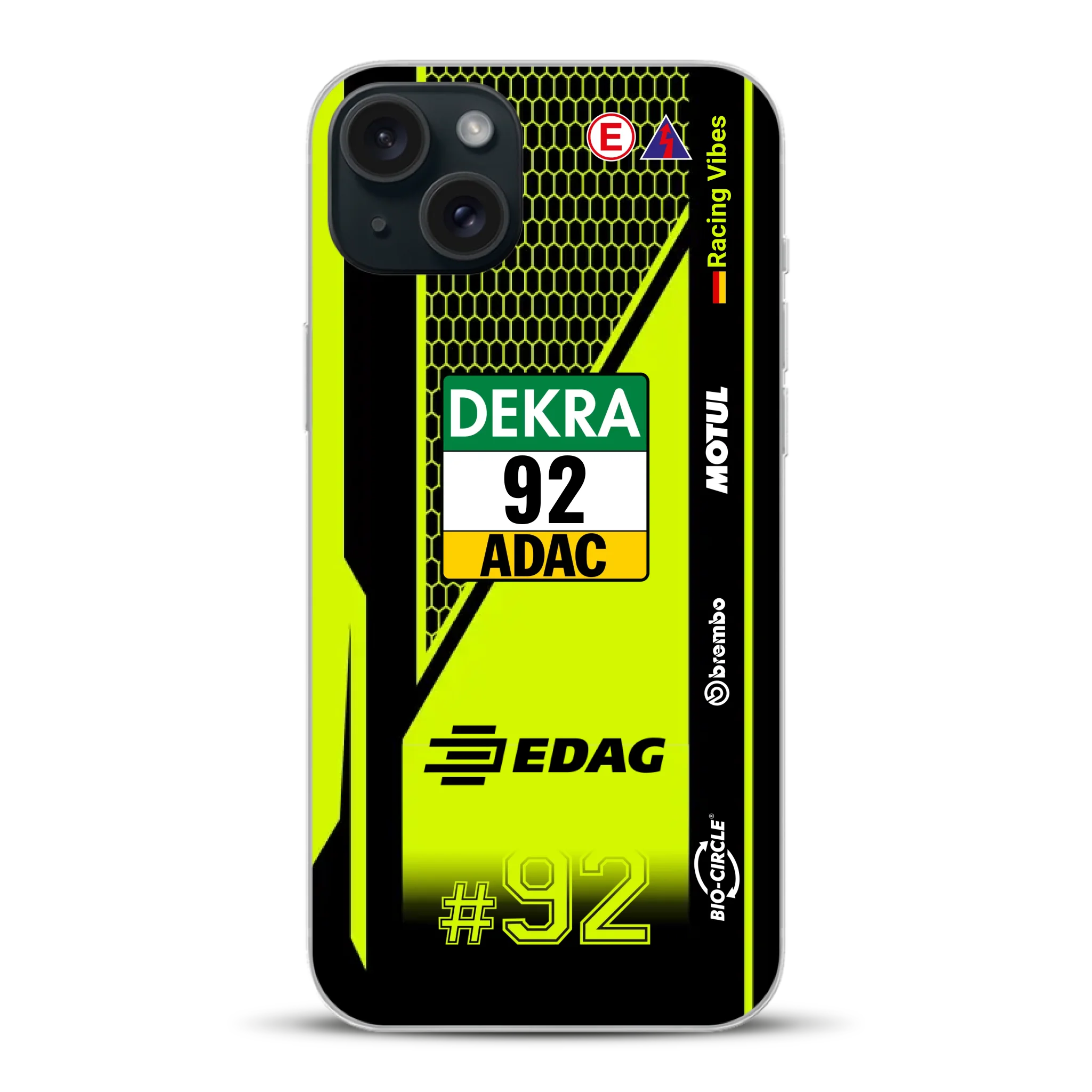 Huracán GT3 EVO2 #92 DTM Champion 2024 Livery - Individuelle Handyhülle für iPhone