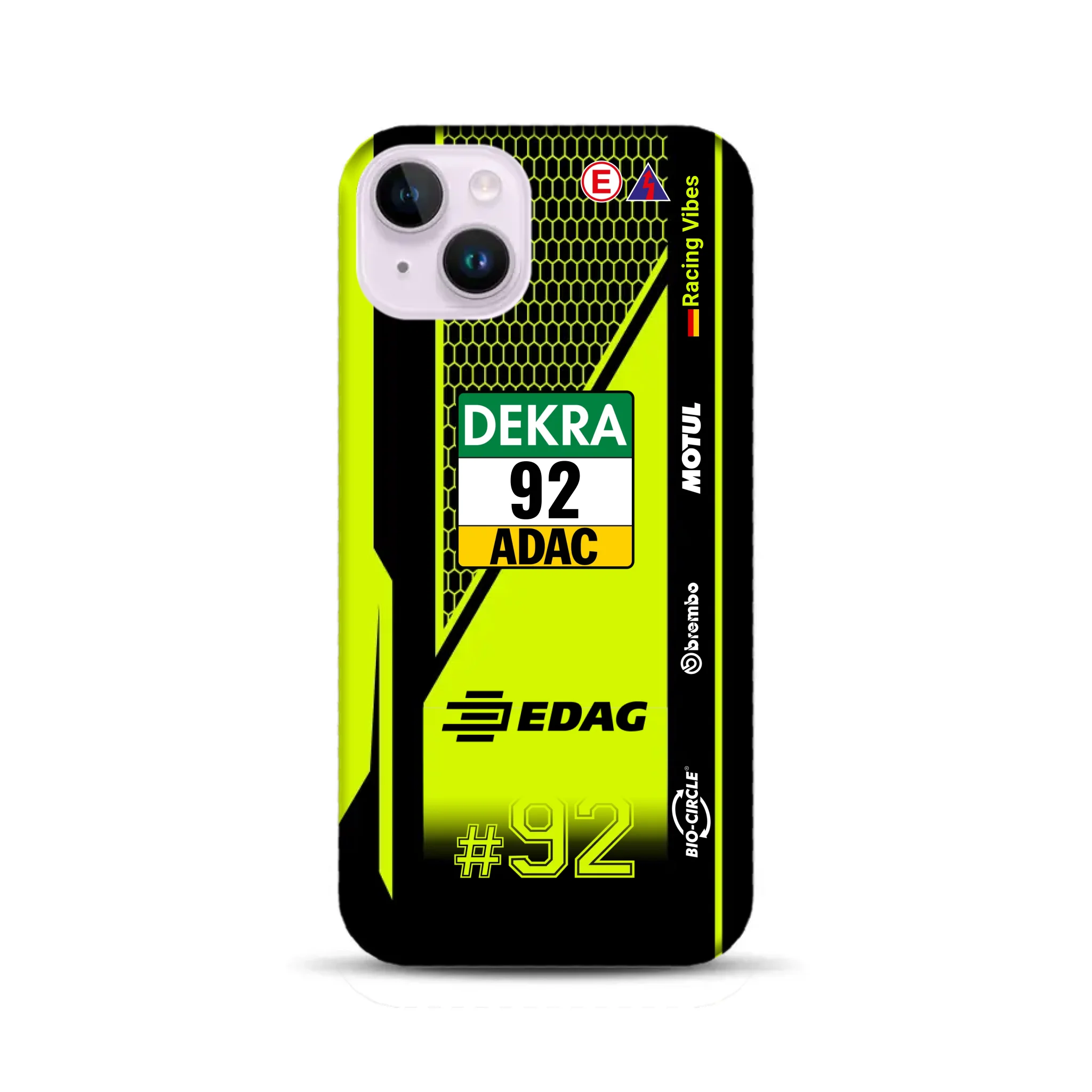 Huracán GT3 EVO2 #92 DTM Champion 2024 Livery – Custodia premium personalizzata per iPhone