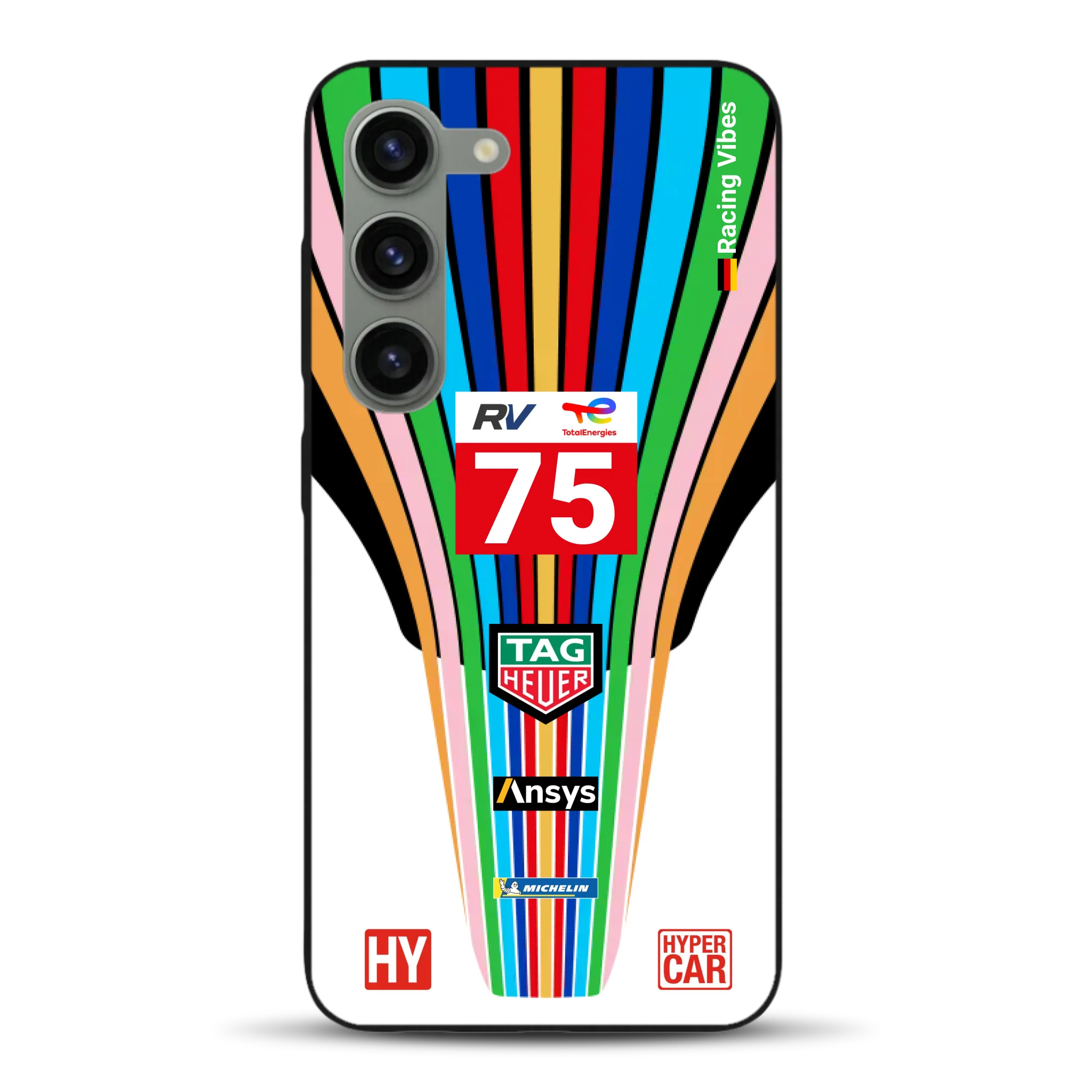 Porsche 963 #75 2023 Livery - Individuelle Handyhülle für Samsung