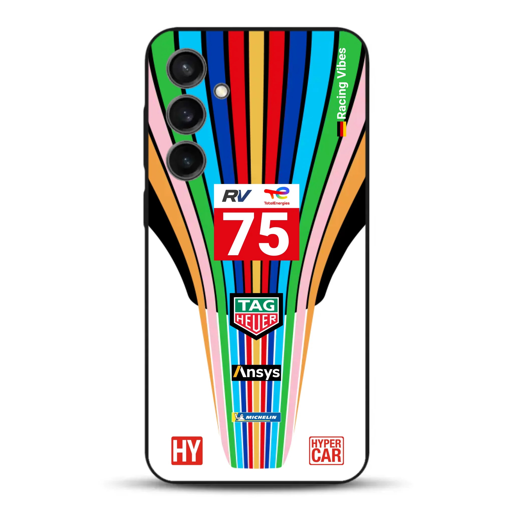 Porsche 963 #75 2023 Livery - Individuelle Handyhülle für Samsung