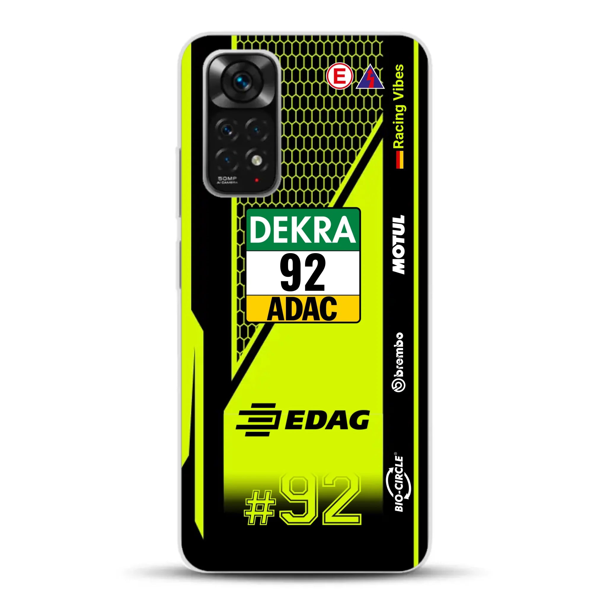 Huracán GT3 EVO2 #92 DTM Champion 2024 Livery - Personnalisé coque pour Xiaomi