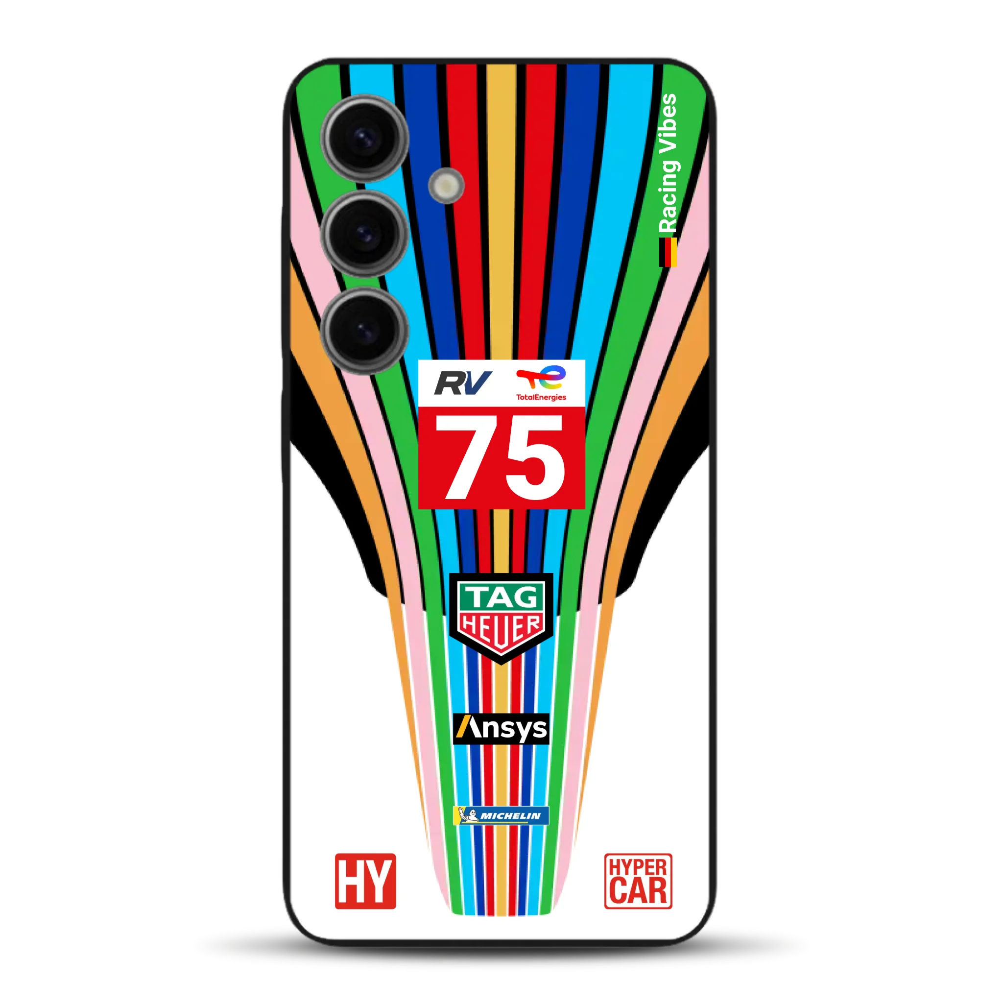 Porsche 963 #75 2023 Livery - Custodia per cellulare personalizzata per Samsung