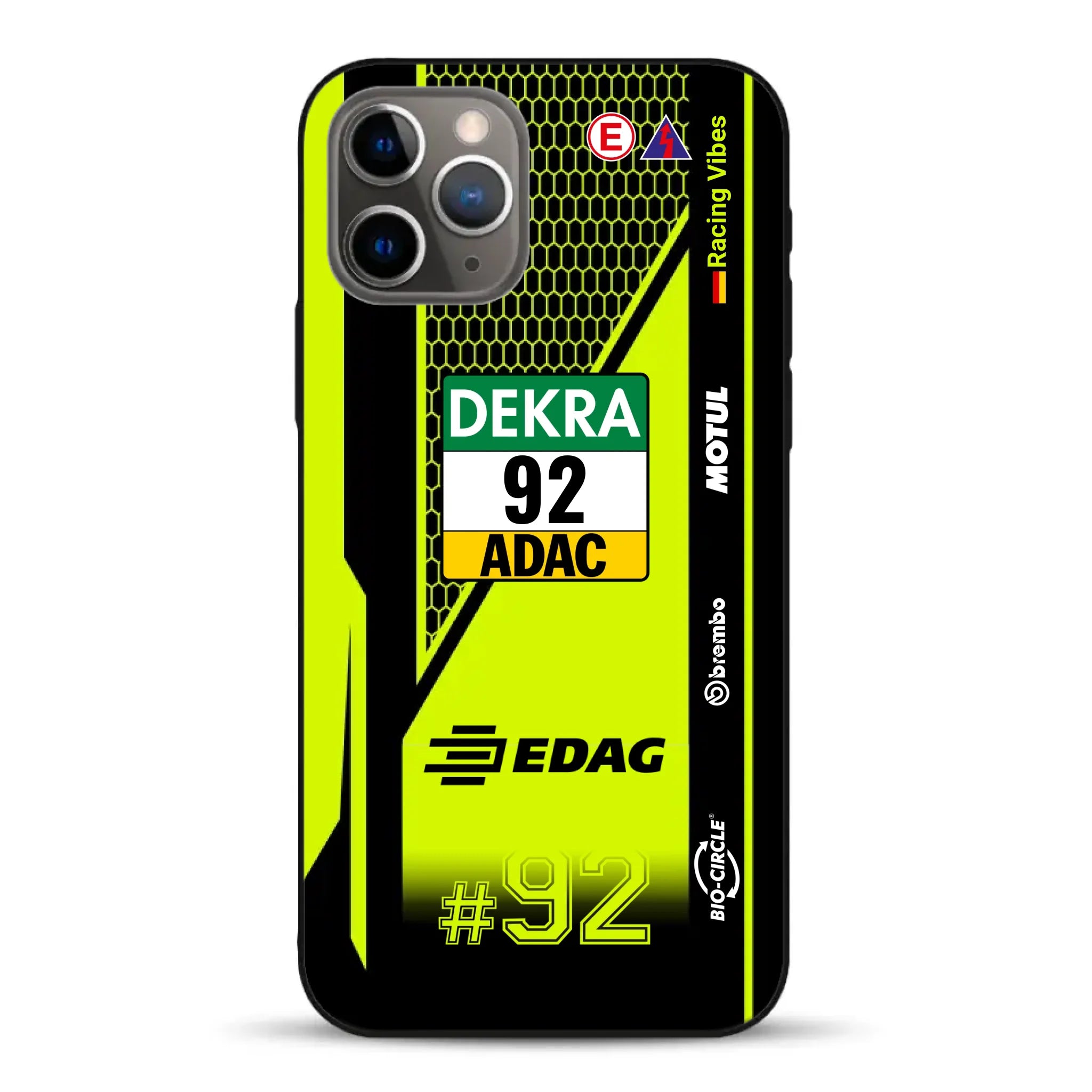 Huracán GT3 EVO2 #92 DTM Champion 2024 Livery - Individuelle Handyhülle für iPhone