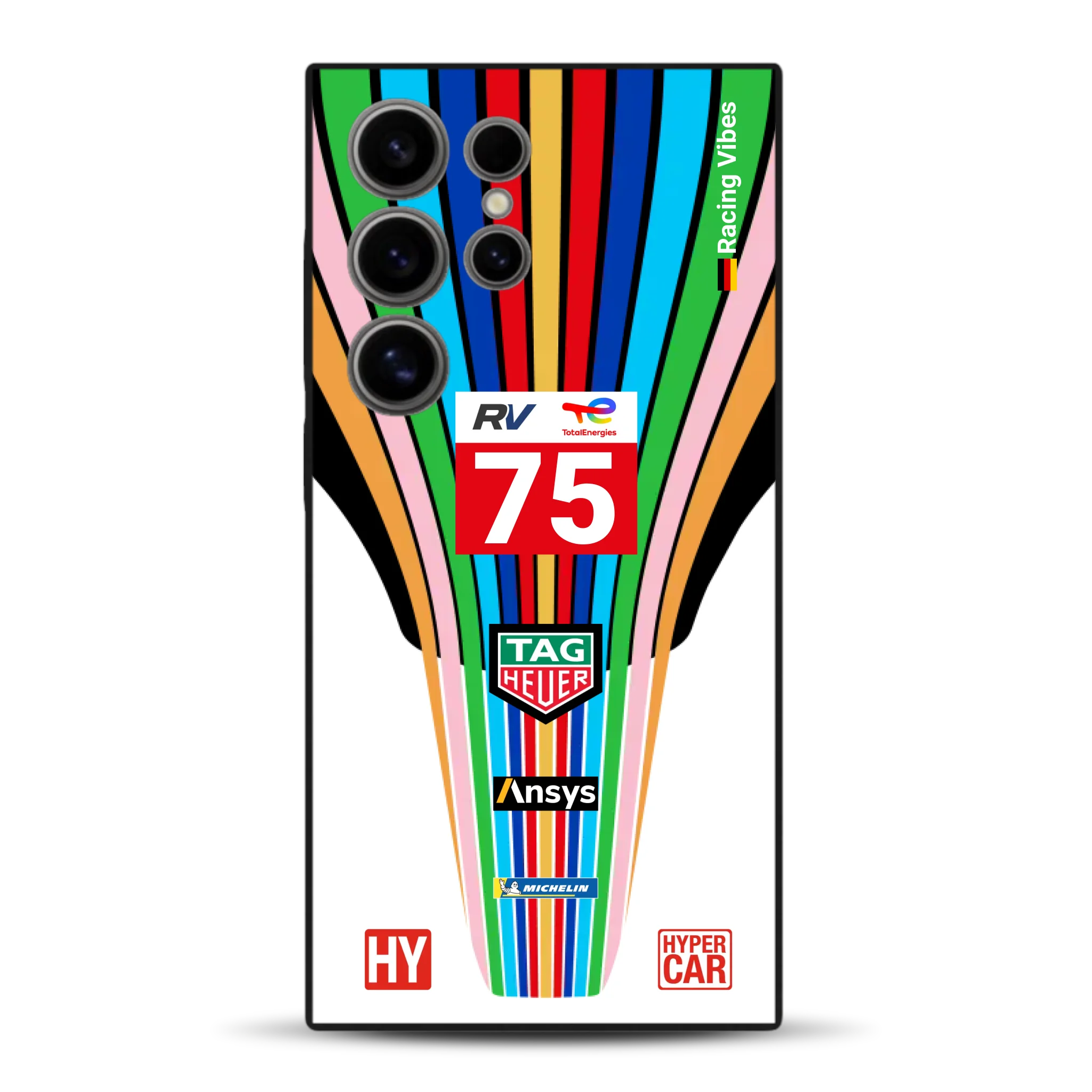 Porsche 963 #75 2023 Livery - Individuelle Handyhülle für Samsung