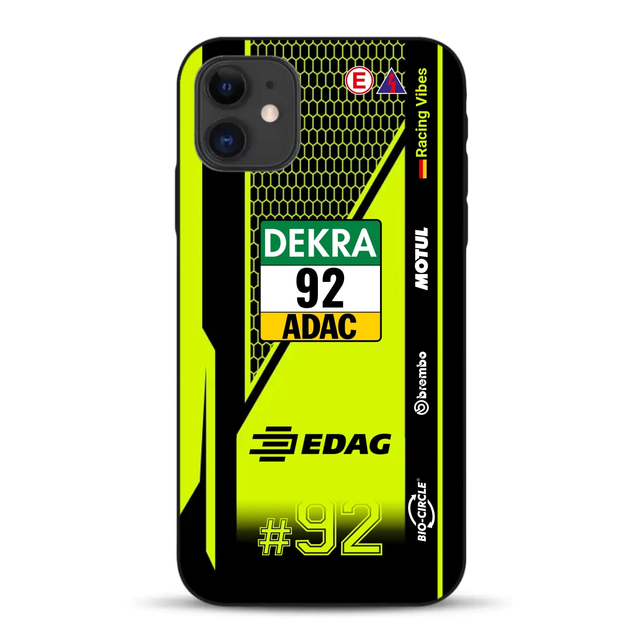 Huracán GT3 EVO2 #92 DTM Champion 2024 Livery - Individuelle Handyhülle für iPhone