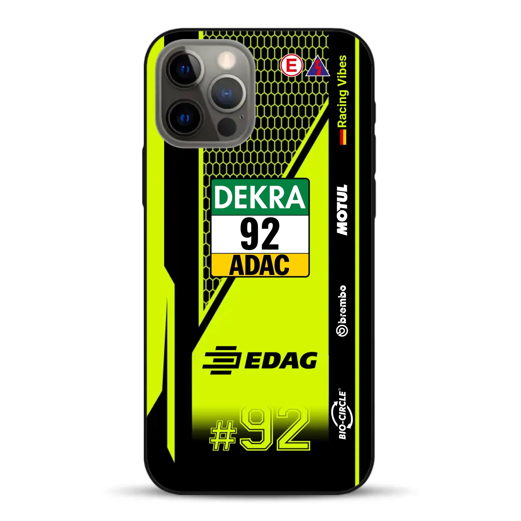 Huracán GT3 EVO2 #92 DTM Champion 2024 Livery - Individuelle Handyhülle für iPhone