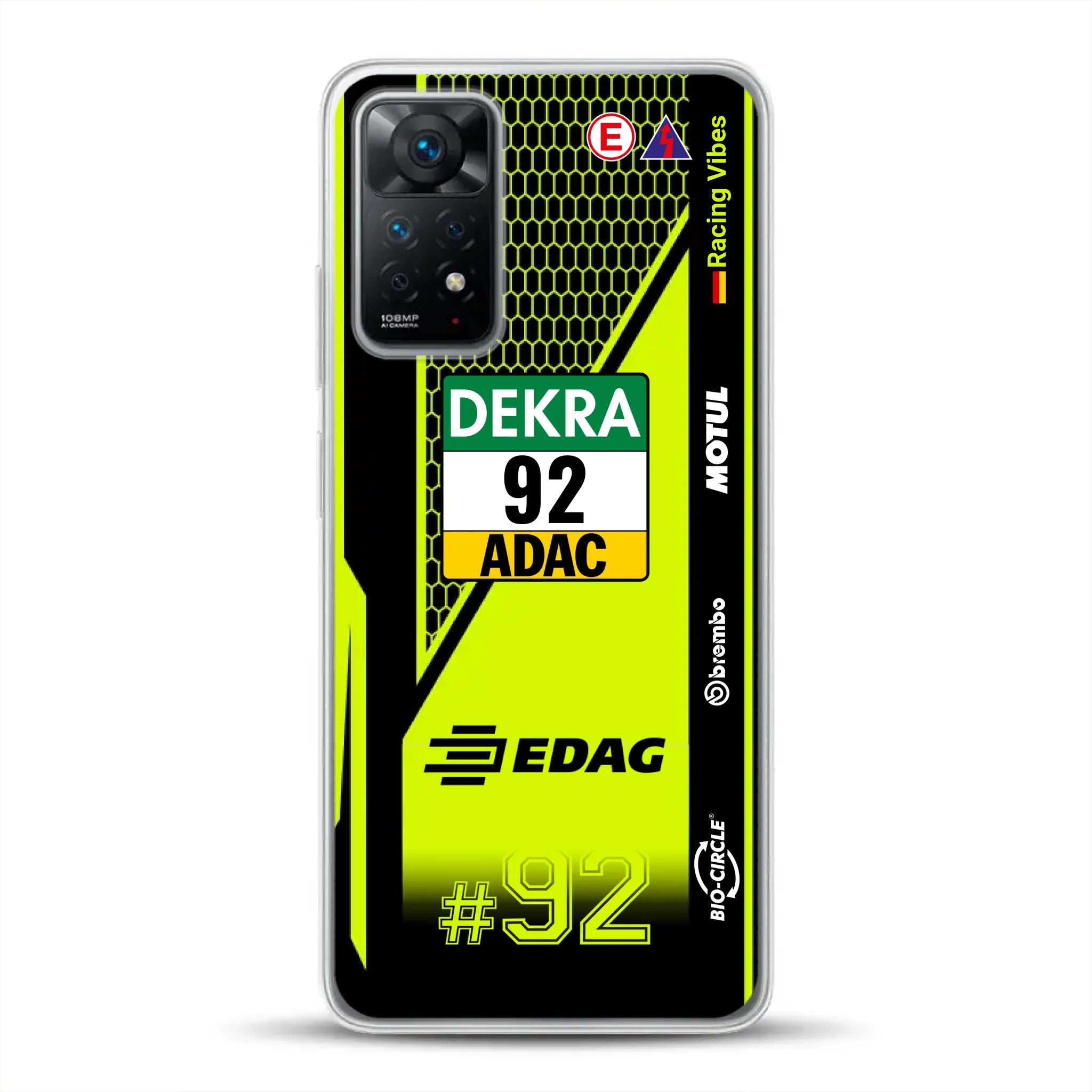 Huracán GT3 EVO2 #92 DTM Champion 2024 Livery - Personnalisé coque pour Xiaomi