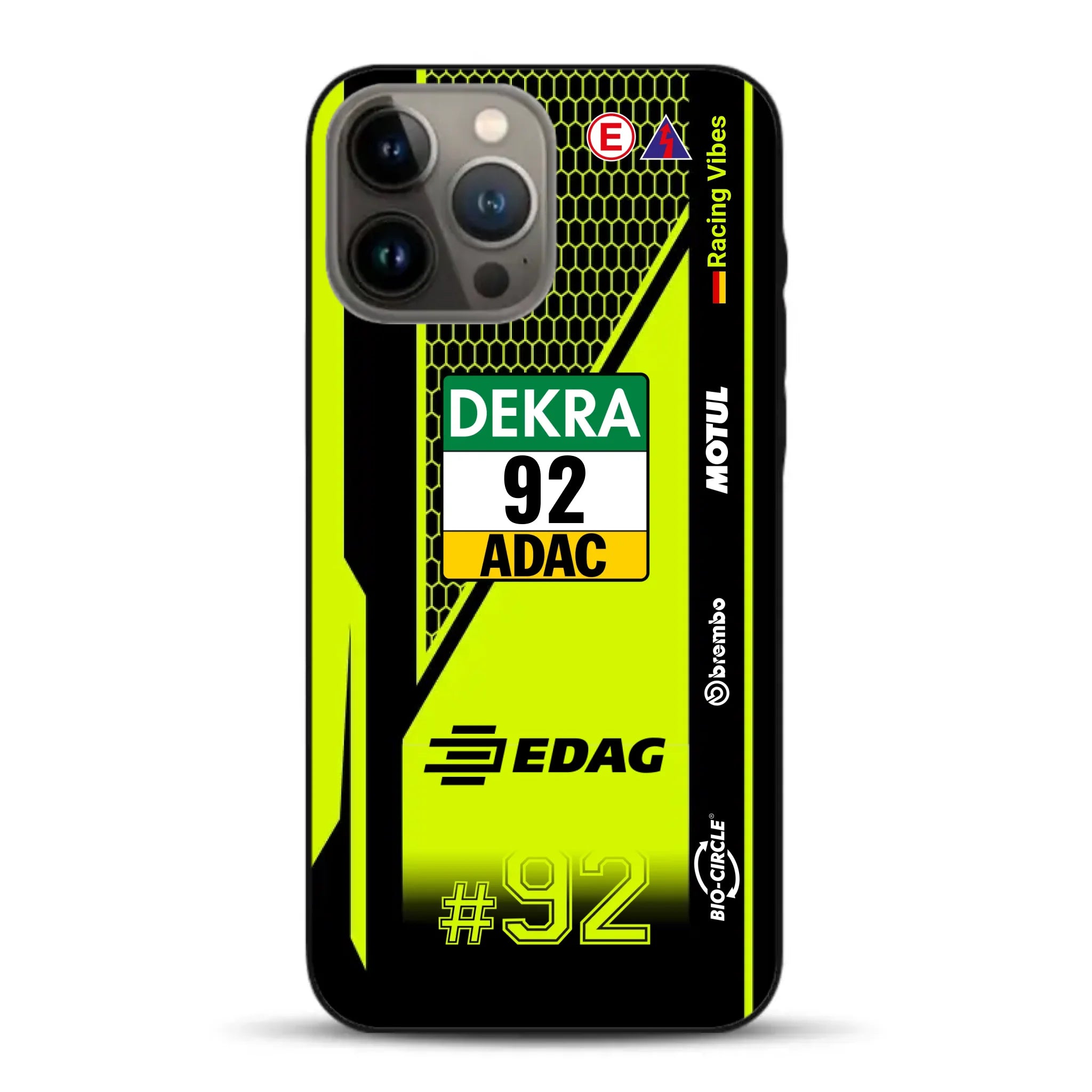 Huracán GT3 EVO2 #92 DTM Champion 2024 Livery - Individuelle Handyhülle für iPhone