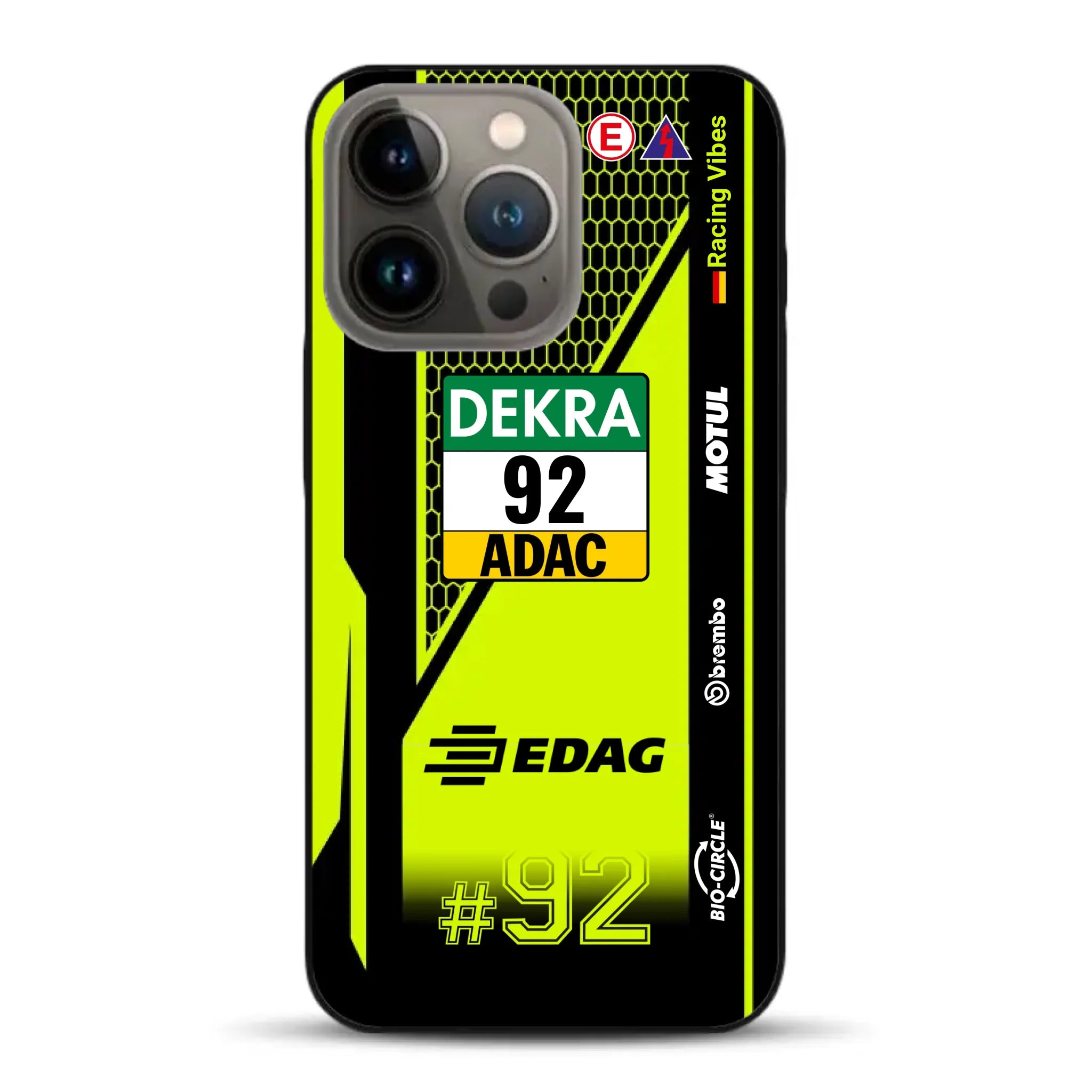 Huracán GT3 EVO2 #92 DTM Champion 2024 Livery - Individuelle Handyhülle für iPhone