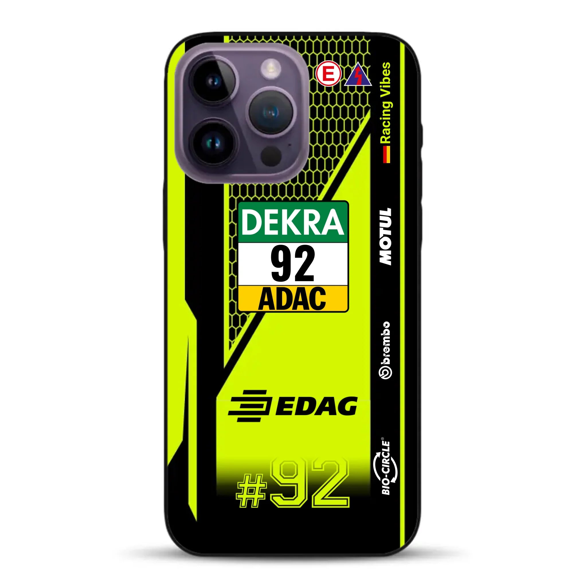 Huracán GT3 EVO2 #92 DTM Champion 2024 Livery - Individuelle Handyhülle für iPhone