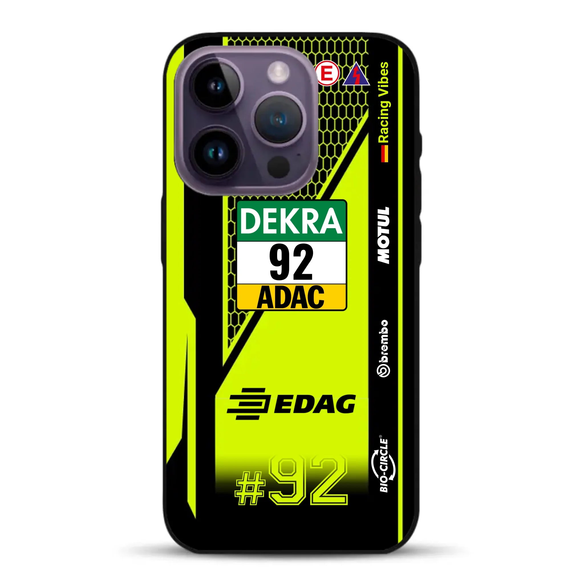 Huracán GT3 EVO2 #92 DTM Champion 2024 Livery - Individuelle Handyhülle für iPhone