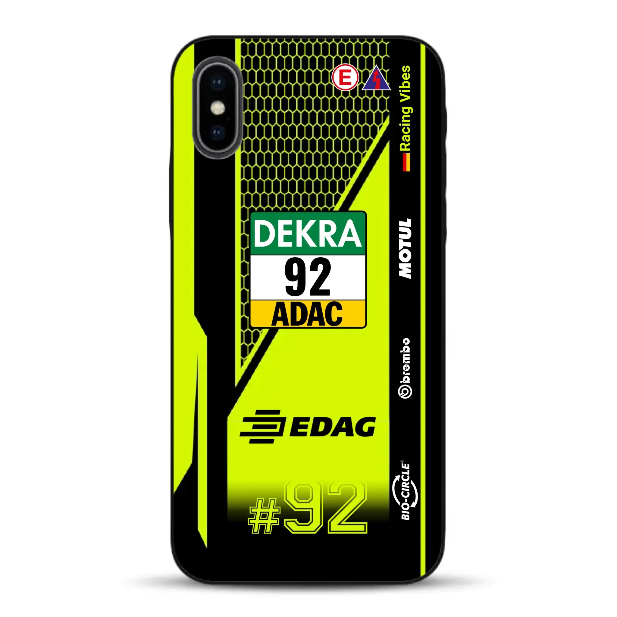 Huracán GT3 EVO2 #92 DTM Champion 2024 Livery - Individuelle Handyhülle für iPhone