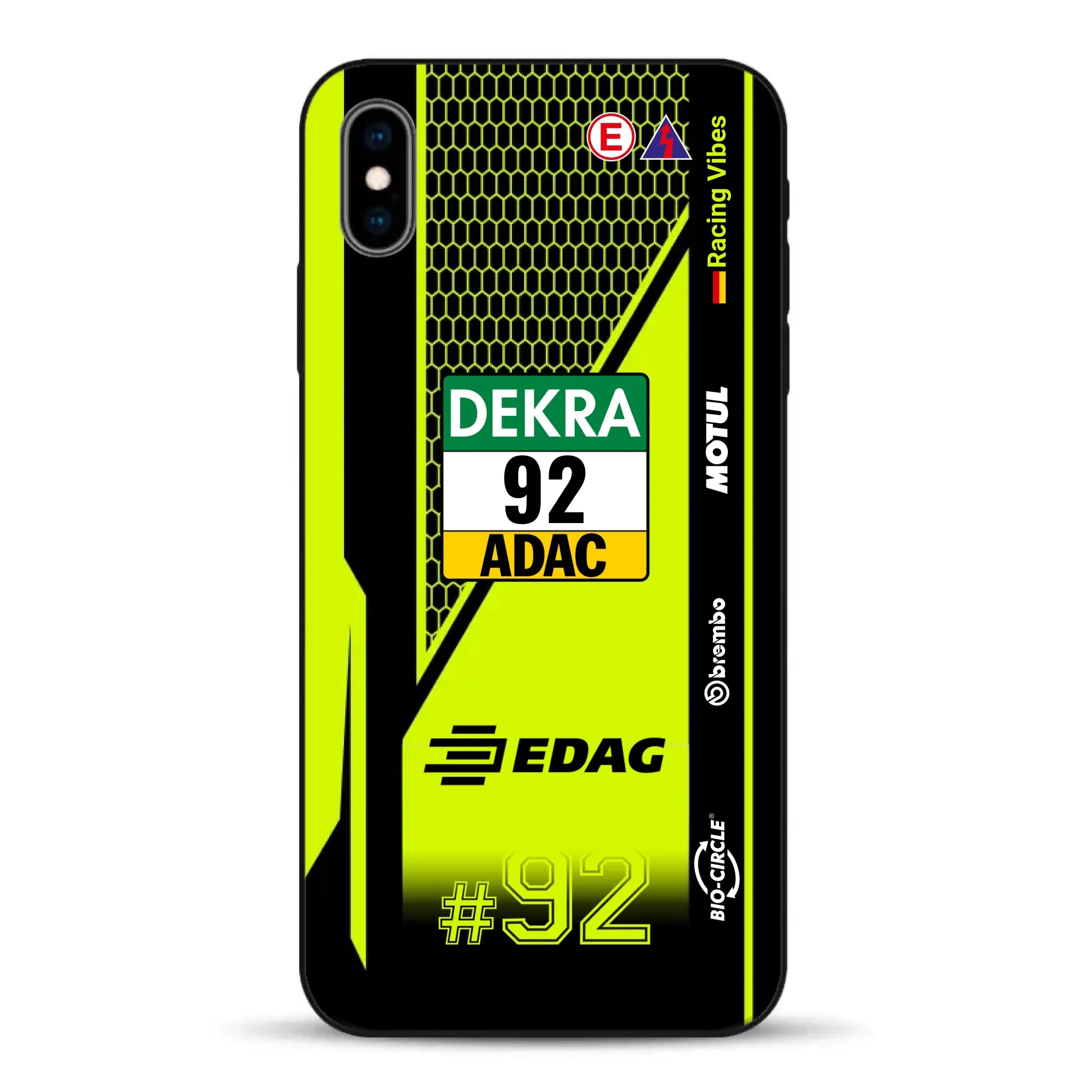 Huracán GT3 EVO2 #92 DTM Champion 2024 Livery - Individuelle Handyhülle für iPhone