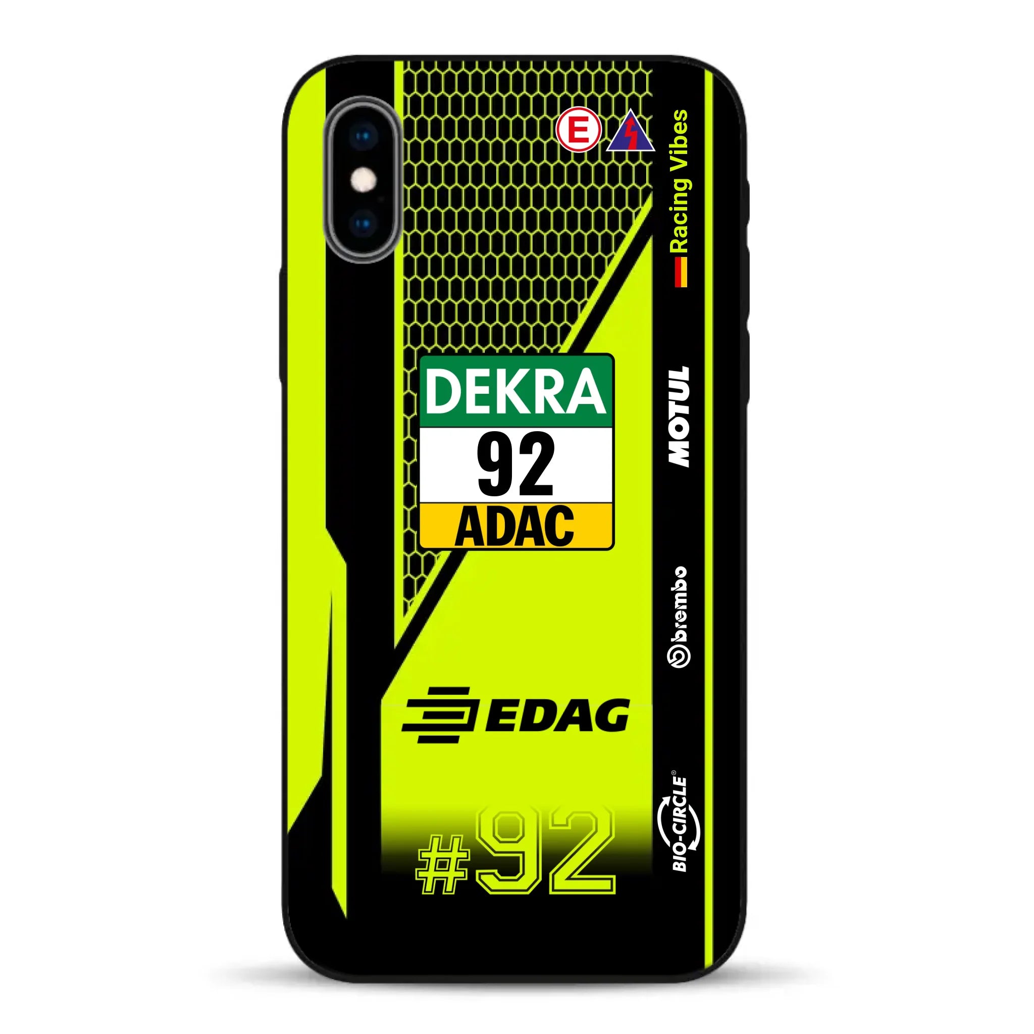 Huracán GT3 EVO2 #92 DTM Champion 2024 Livery - Individuelle Handyhülle für iPhone