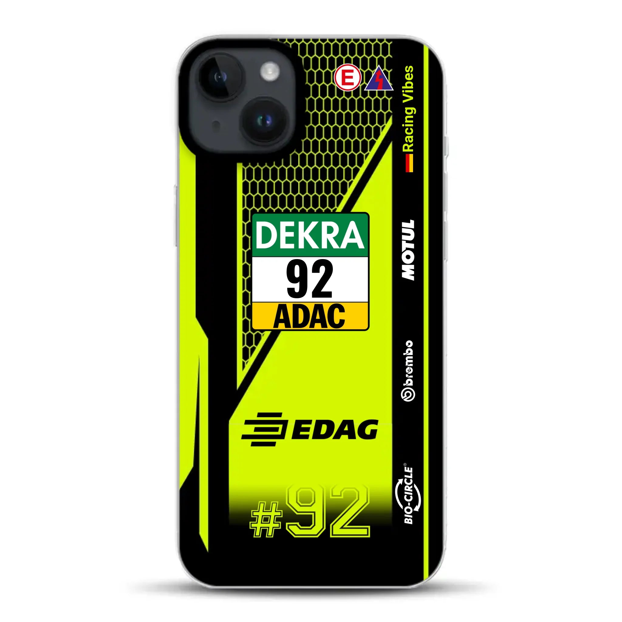 Huracán GT3 EVO2 #92 DTM Champion 2024 Livery - Individuelle Handyhülle für iPhone