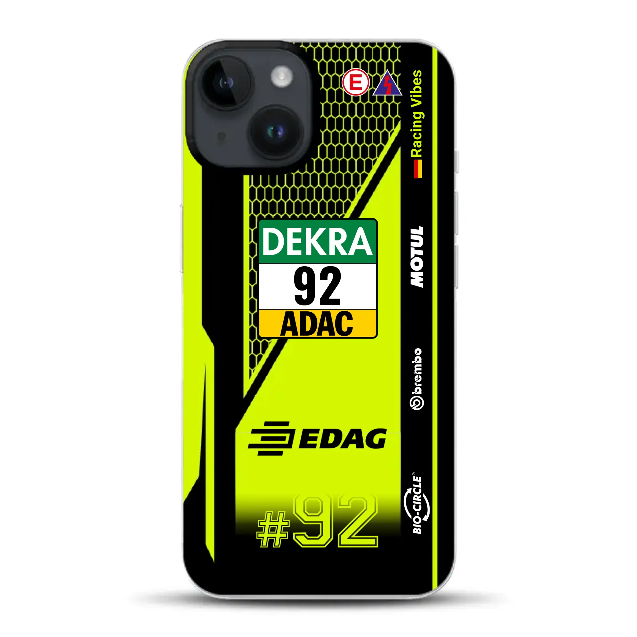 Huracán GT3 EVO2 #92 DTM Champion 2024 Livery - Individuelle Handyhülle für iPhone