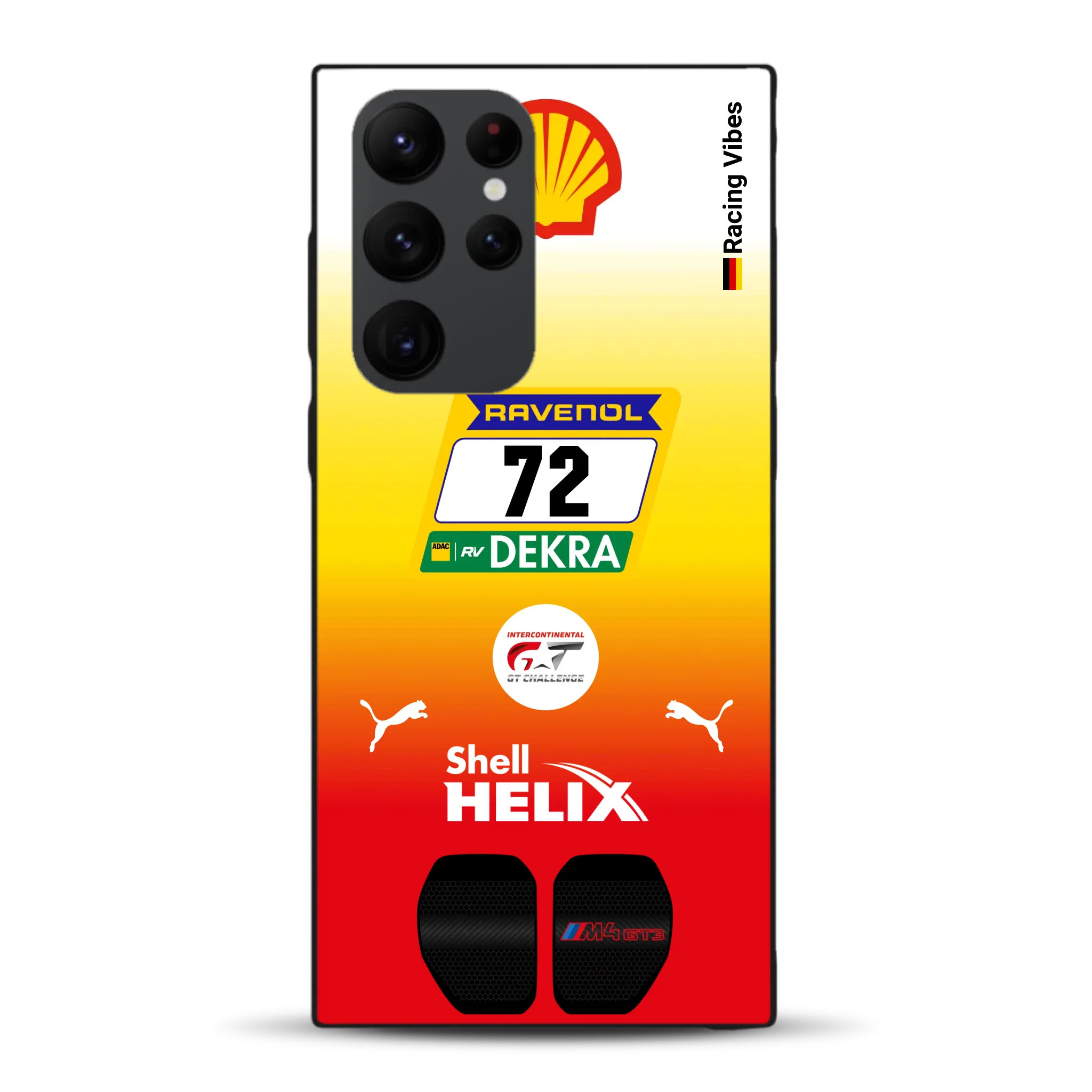 RMG M4 GT3 #72 24h Nürburgring 2024 Livery - Personnalisé coque pour Samsung