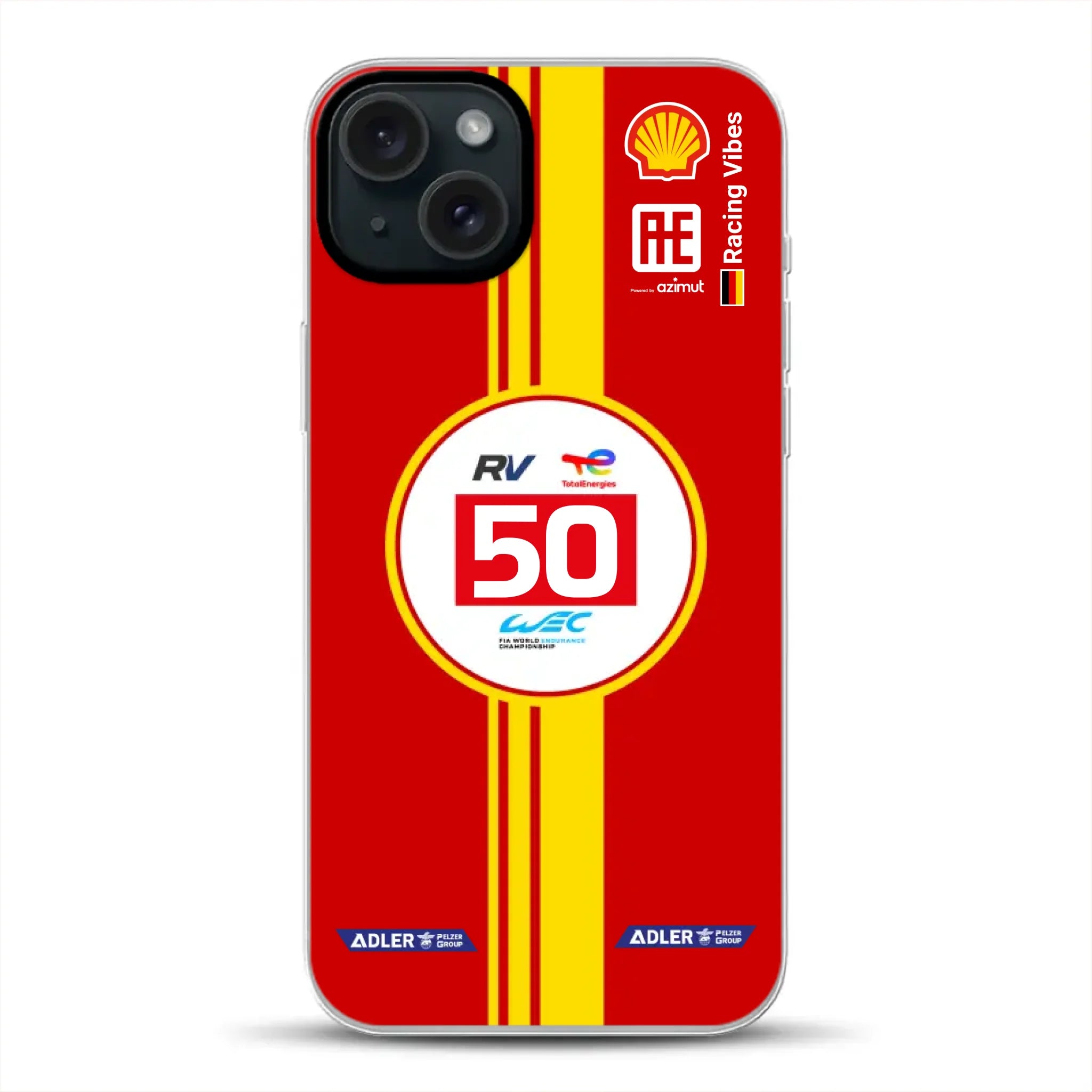AF Corse 499P 2024 Livery - Custodia per cellulare personalizzata per iPhone
