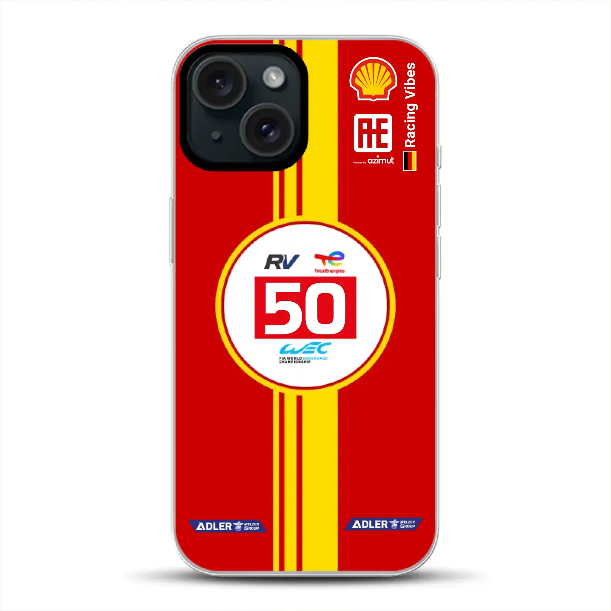AF Corse 499P 2024 Livery - Custodia per cellulare personalizzata per iPhone