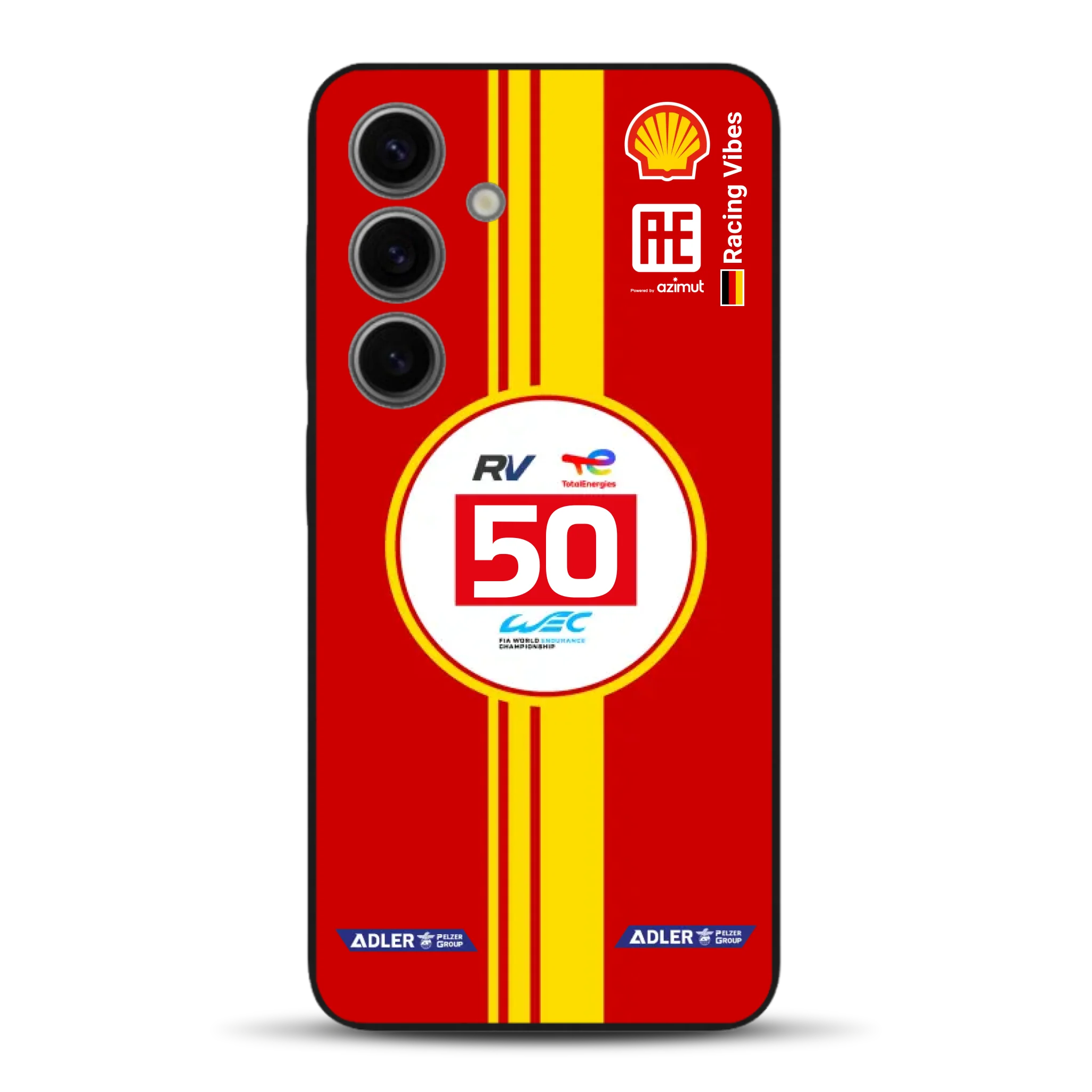 AF Corse 499P 2024 Livery - Custodia per cellulare personalizzata per Samsung