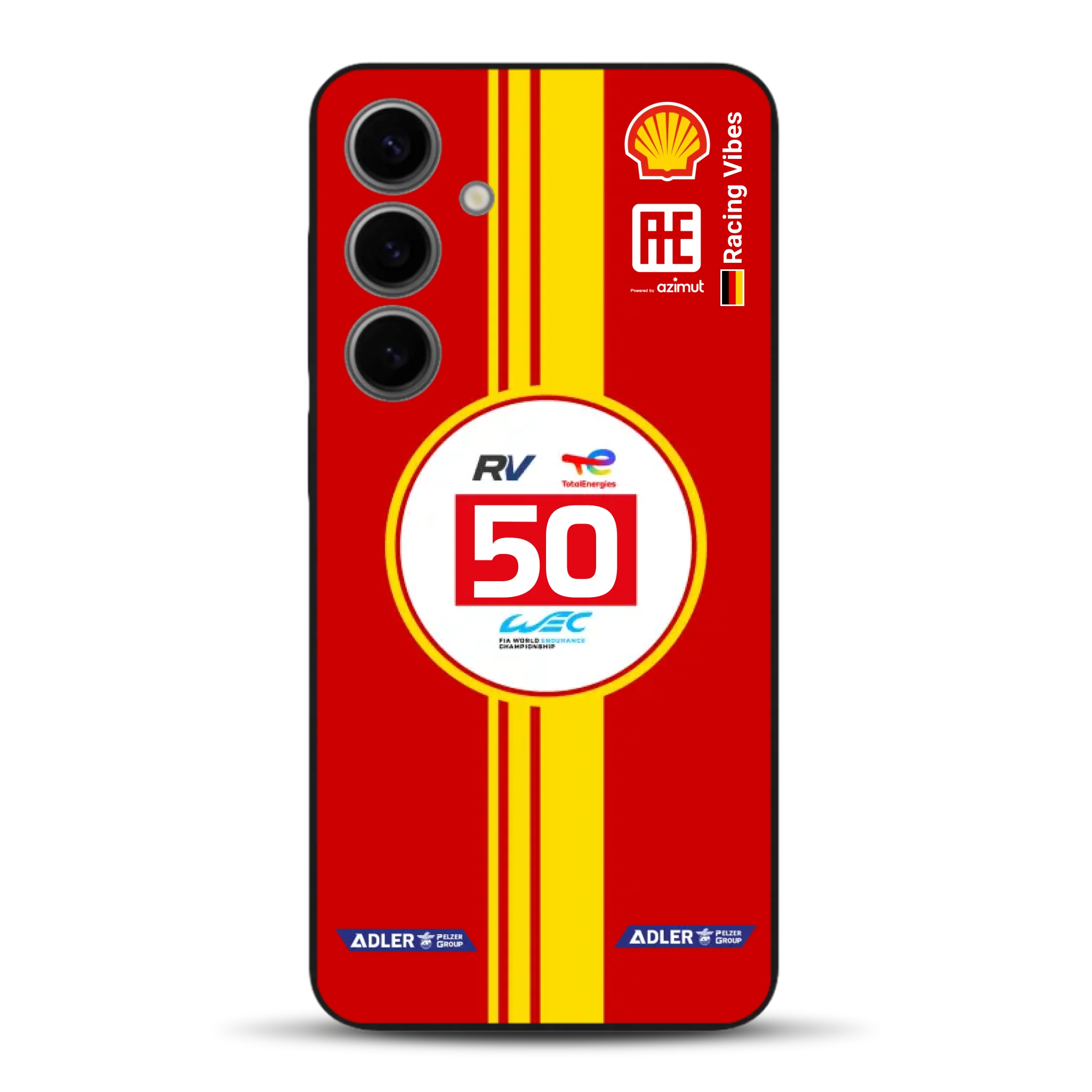 AF Corse 499P 2024 Livery - Custodia per cellulare personalizzata per Samsung