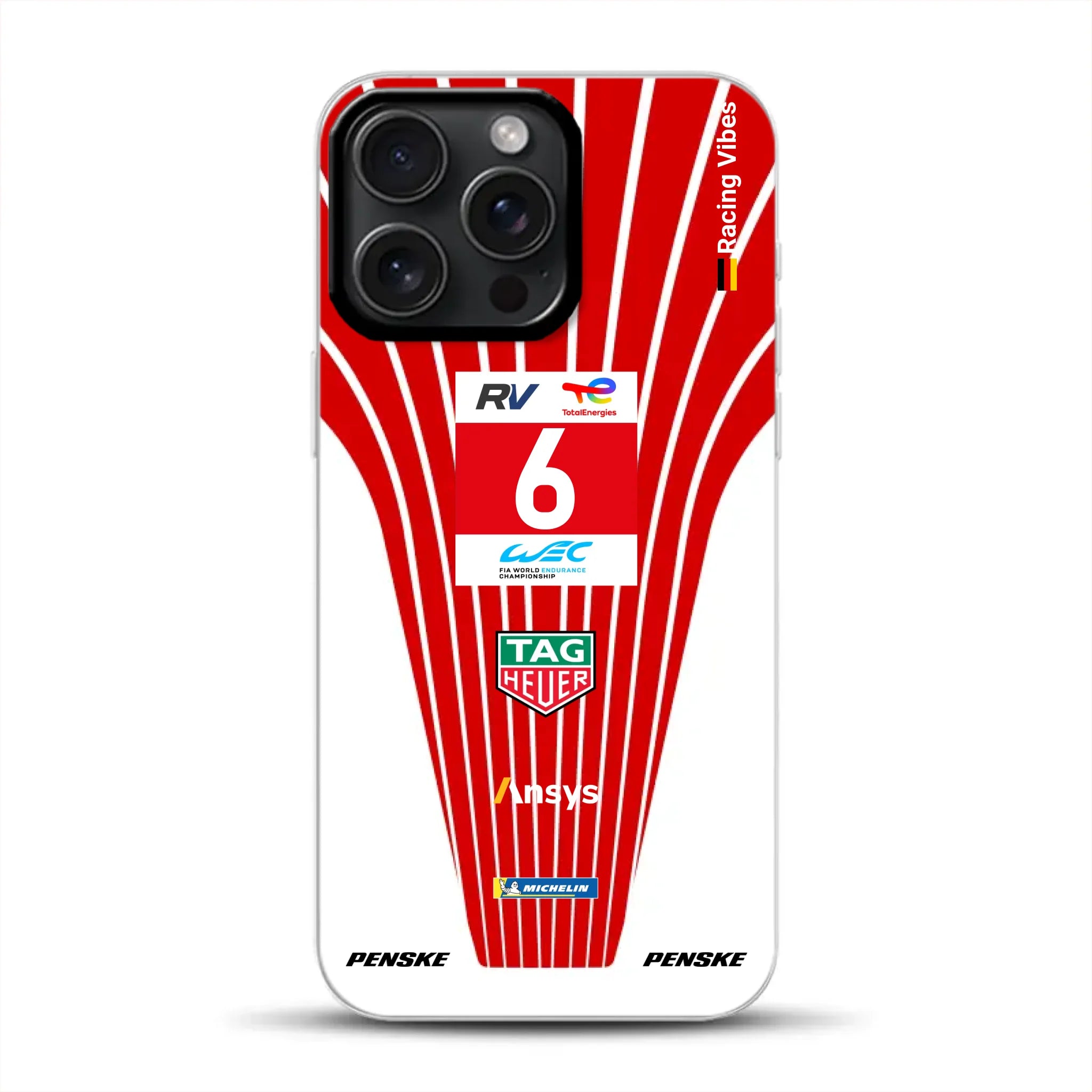 Porsche 963 2024 Livery - Custodia per cellulare personalizzata per iPhone