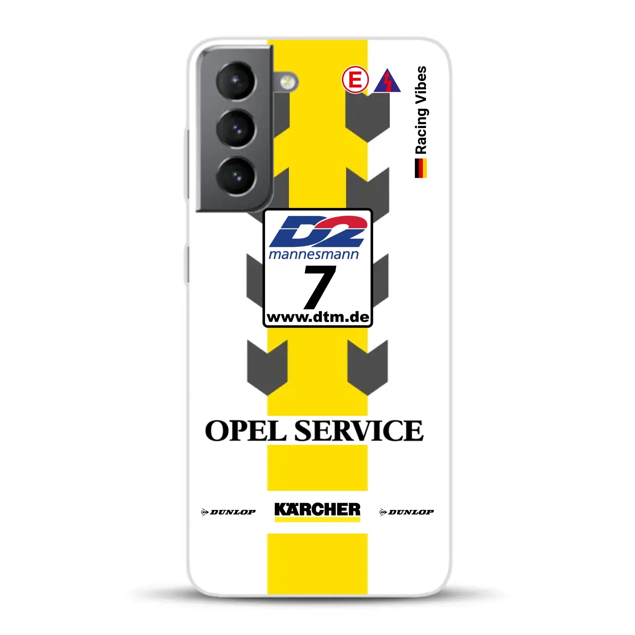 Astra V8 Coupé DTM #7 Team Phoenix 2000 Livery - Individuelle Handyhülle für Samsung