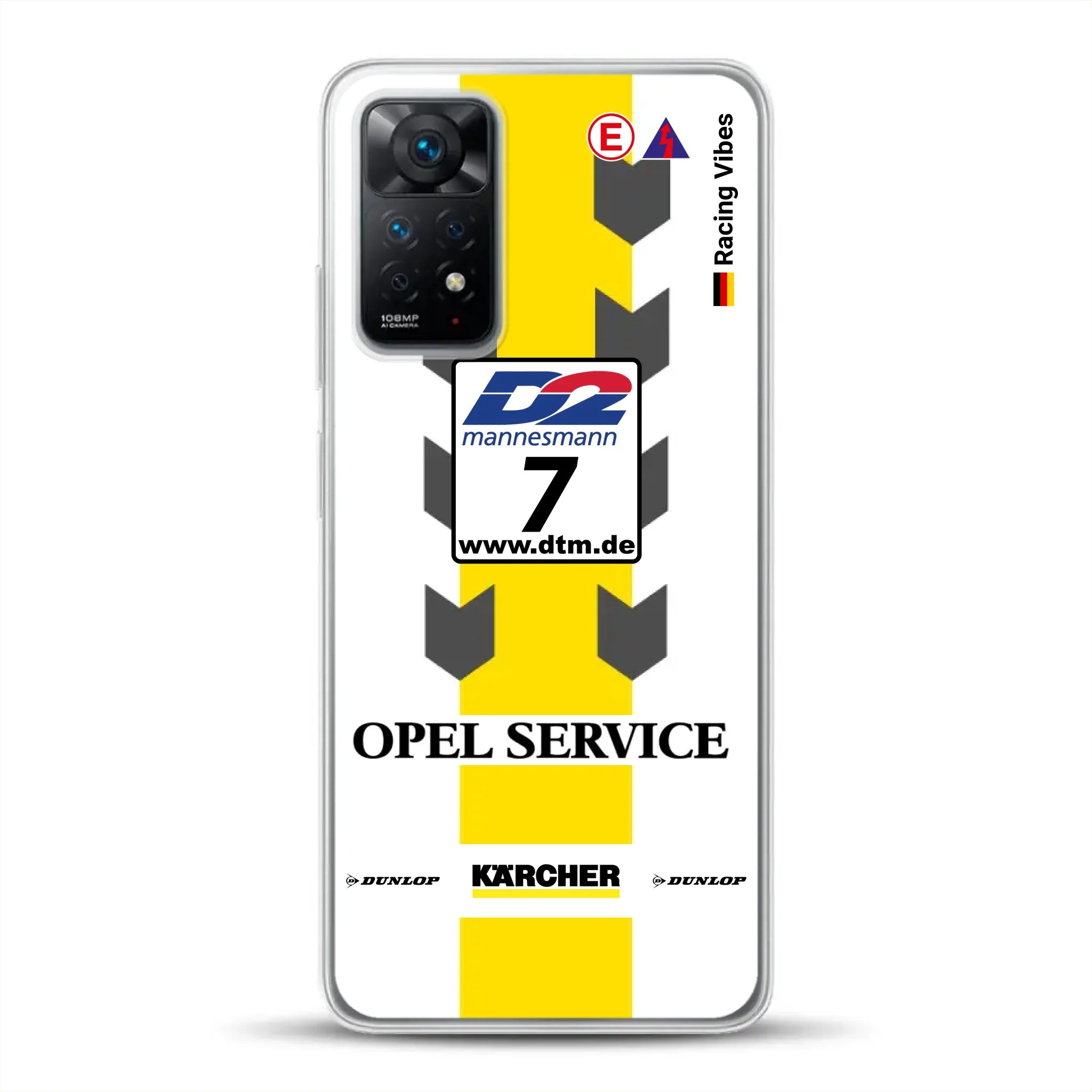 Astra V8 Coupé DTM #7 Team Phoenix 2000 Livery - Custodia per cellulare personalizzata per Xiaomi