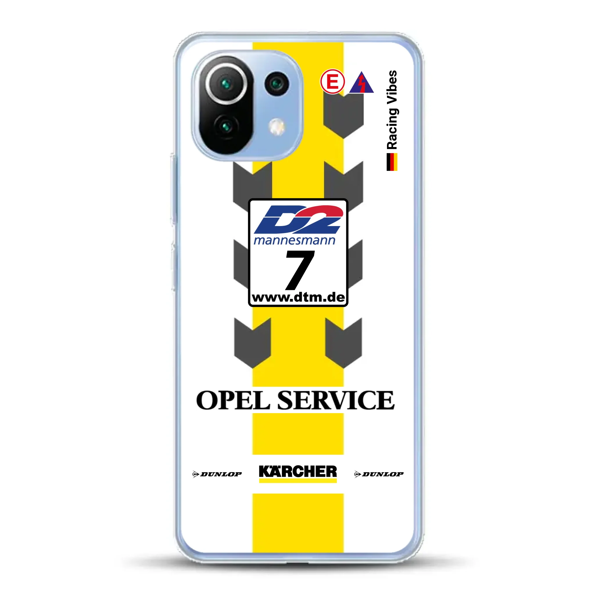 Astra V8 Coupé DTM #7 Team Phoenix 2000 Livery - Custodia per cellulare personalizzata per Xiaomi