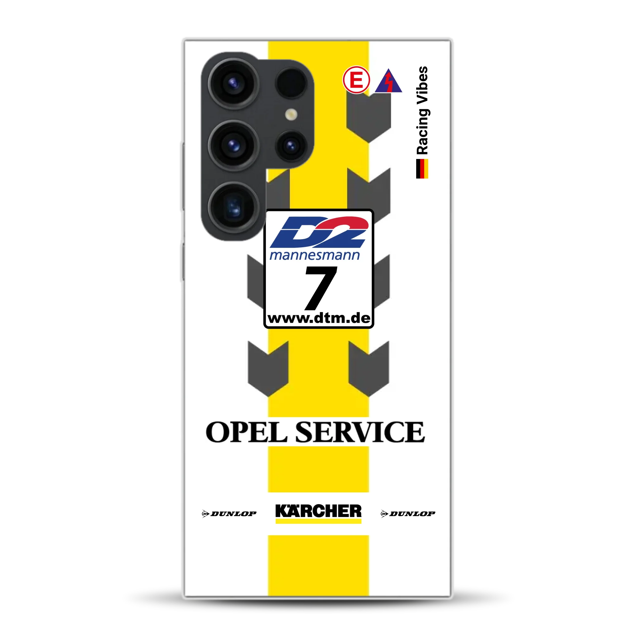 Astra V8 Coupé DTM #7 Team Phoenix 2000 Livery - Individuelle Handyhülle für Samsung