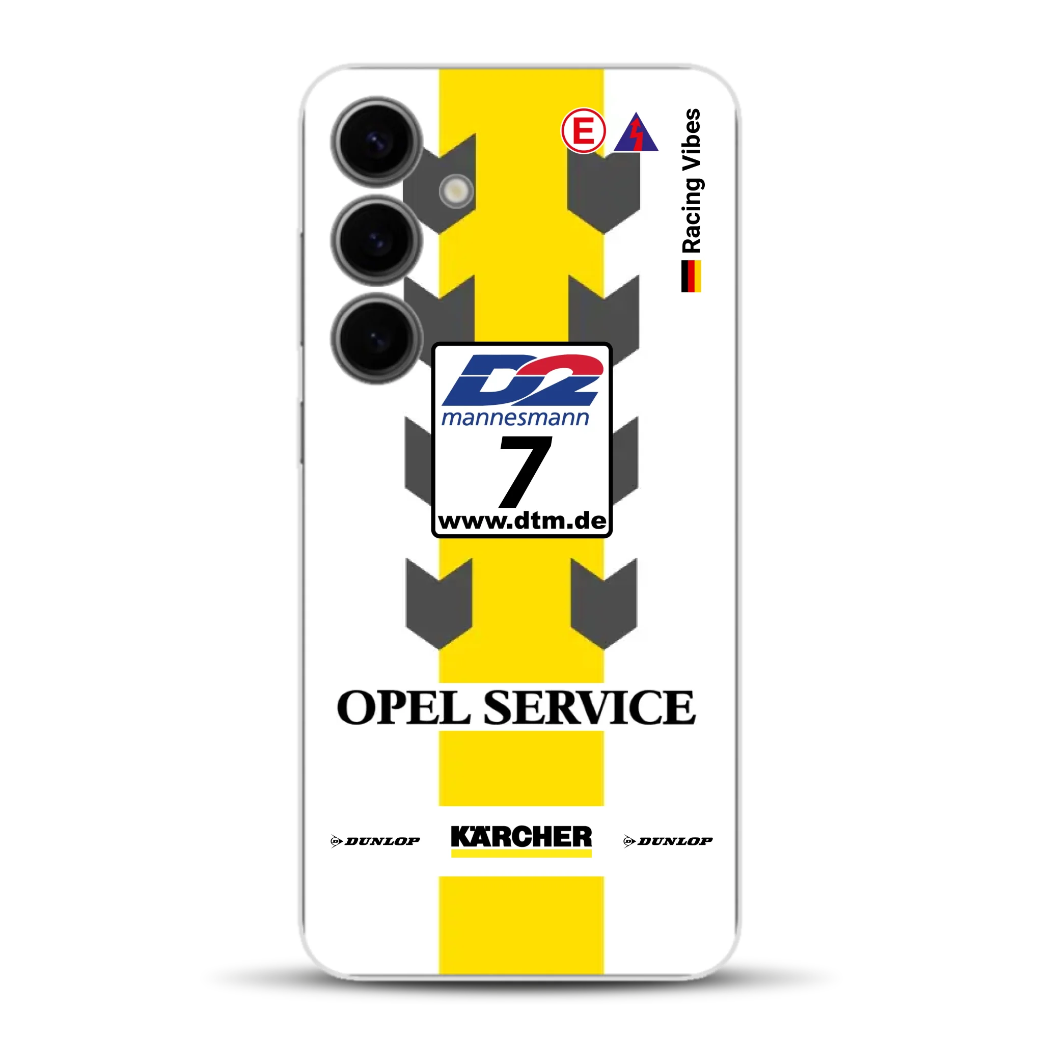 Astra V8 Coupé DTM #7 Team Phoenix 2000 Livery - Individuelle Handyhülle für Samsung
