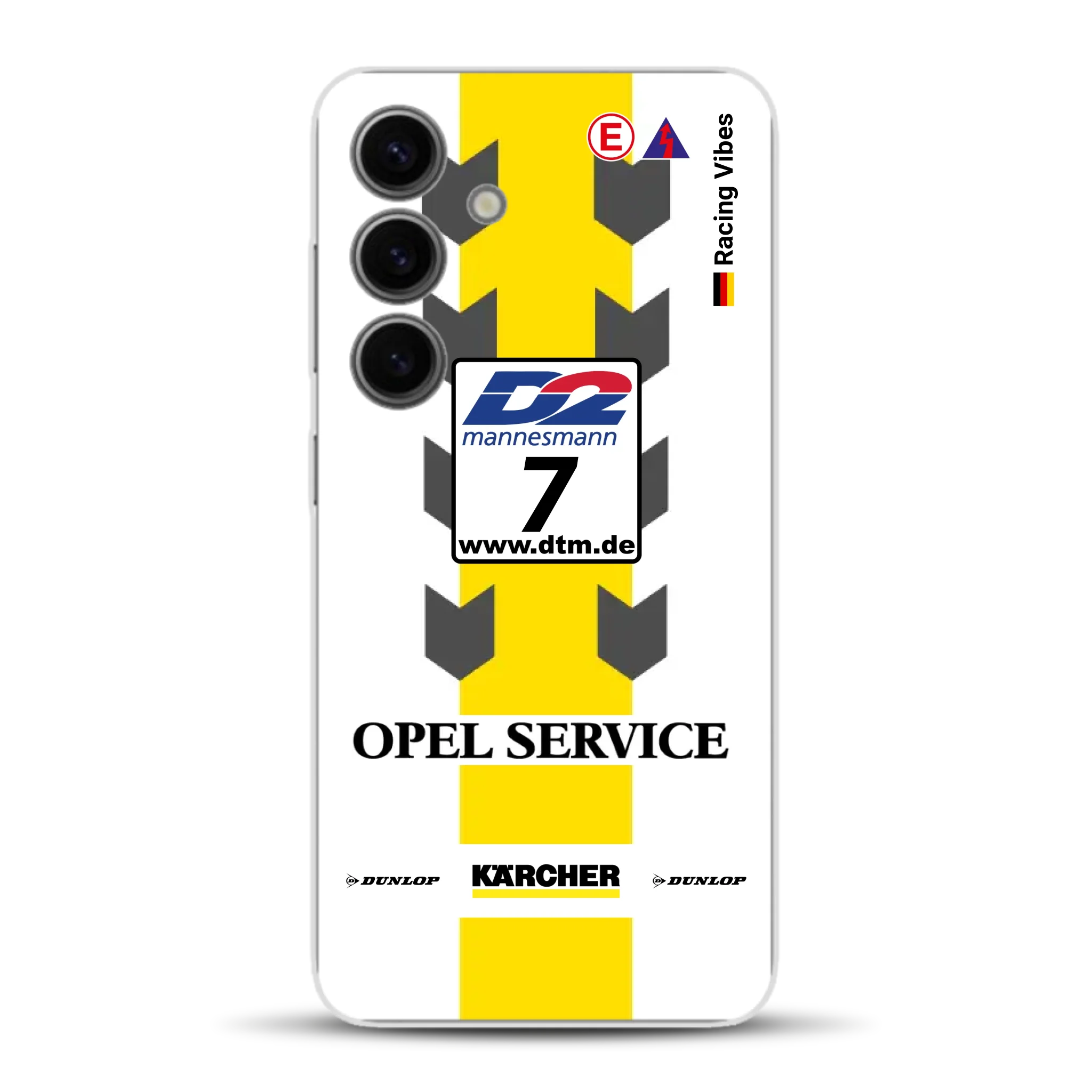 Astra V8 Coupé DTM #7 Team Phoenix 2000 Livery - Individuelle Handyhülle für Samsung