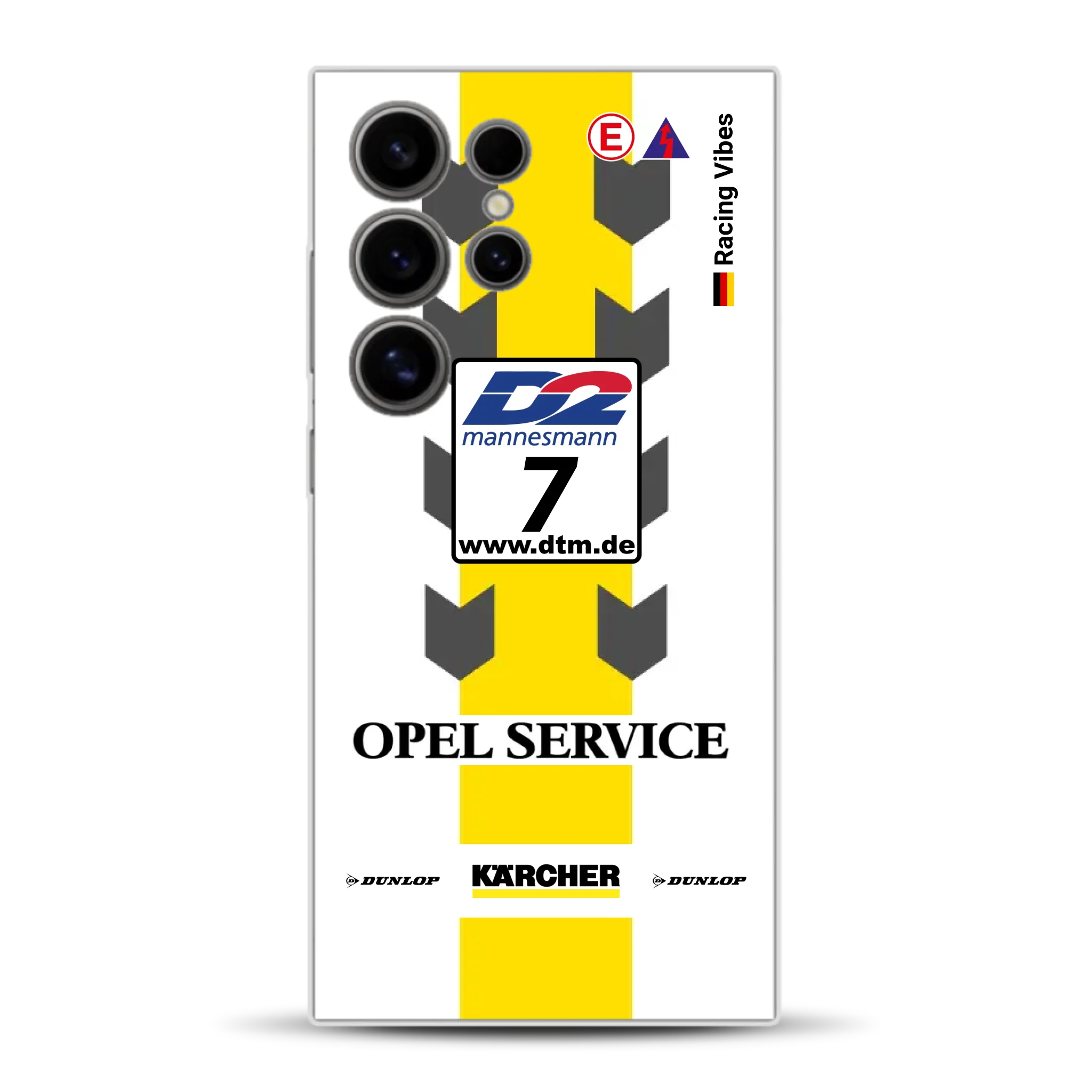 Astra V8 Coupé DTM #7 Team Phoenix 2000 Livery - Individuelle Handyhülle für Samsung